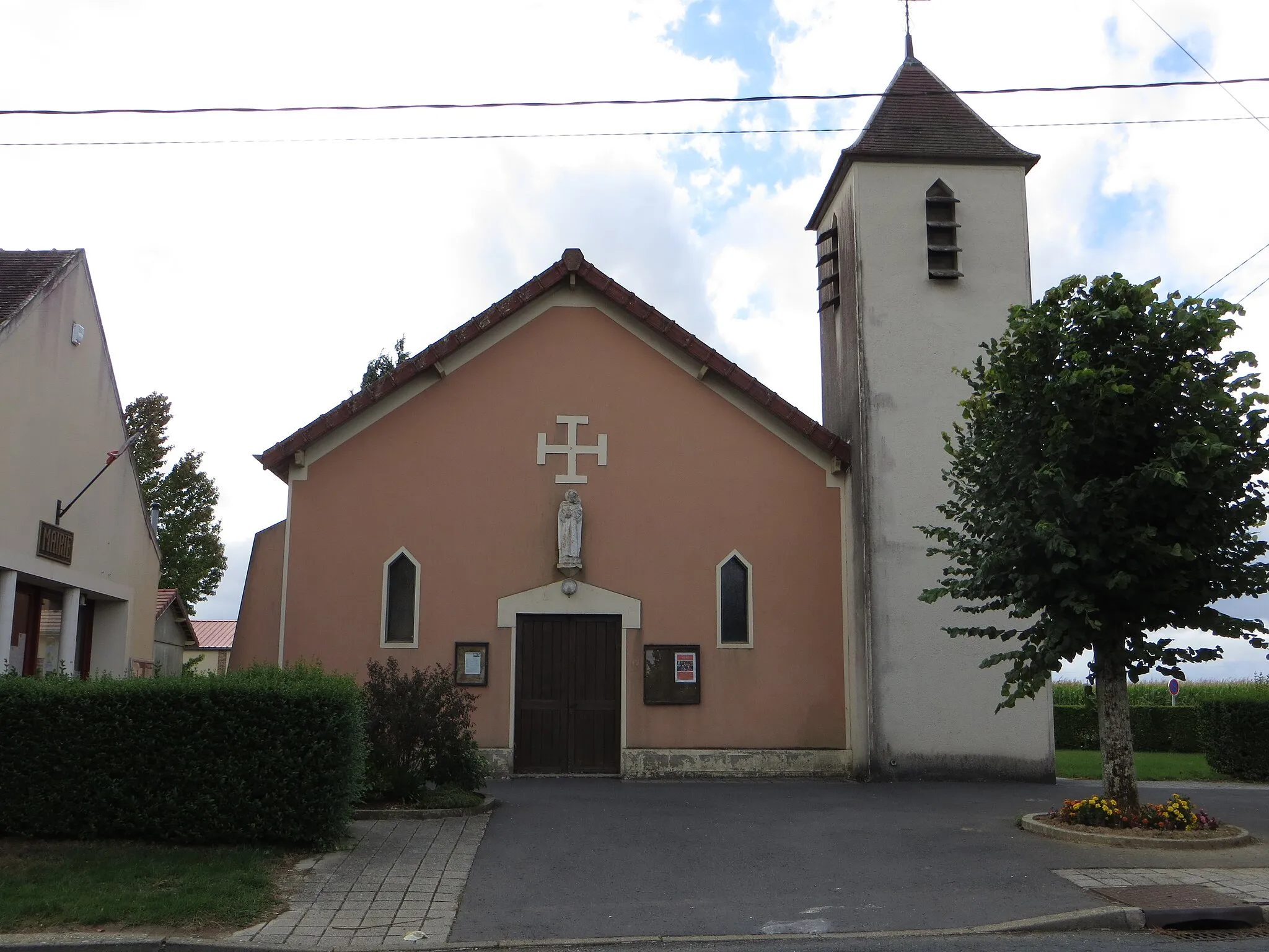 Photo showing: Vue de l'église