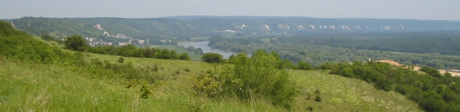 Photo showing: Paysage de La Roche-Guyon.