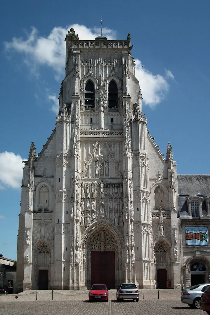 Photo showing: Abbaye de Saint-Riquier, Saint-Riquier, Somme, Picardie, France