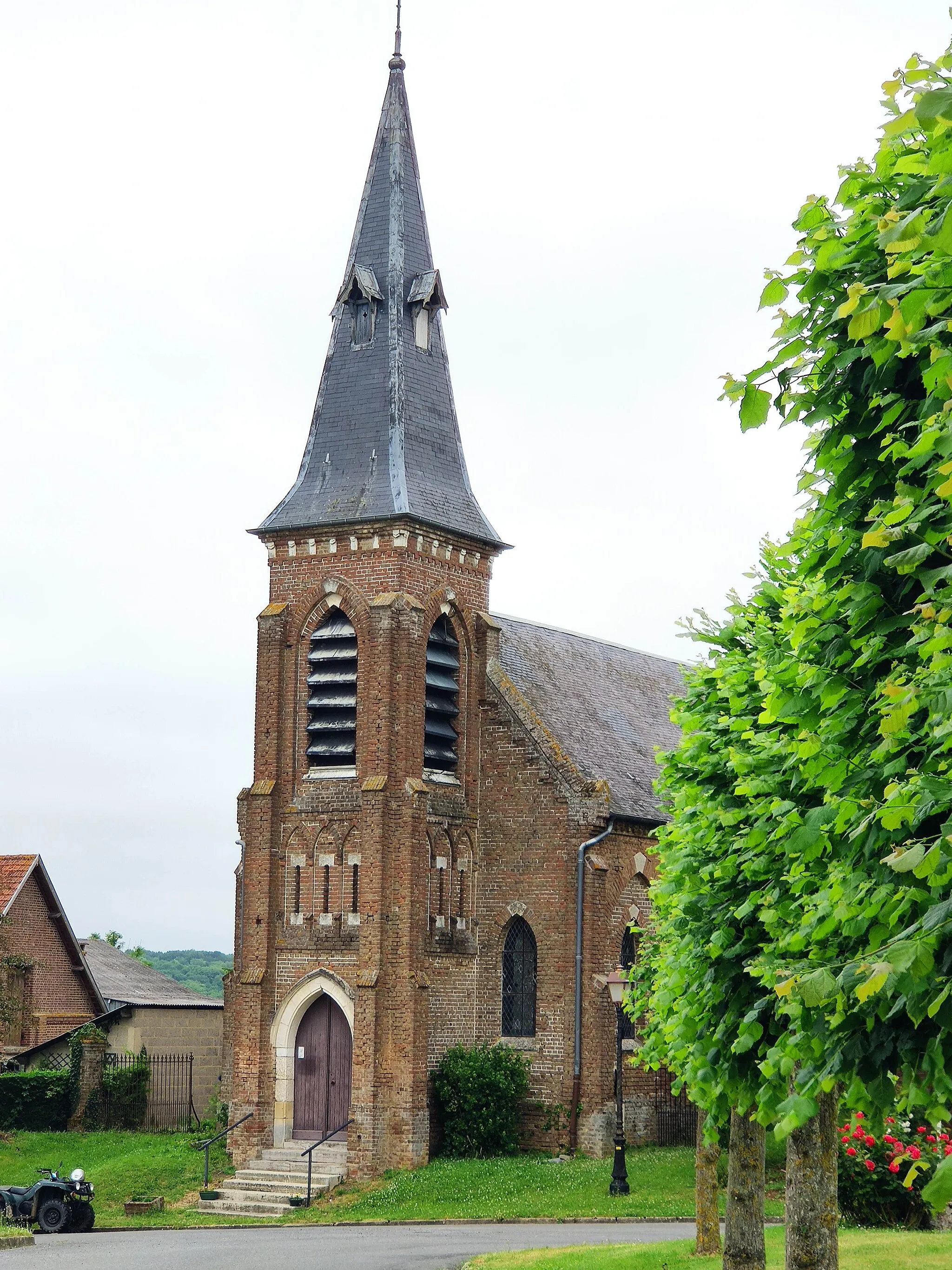 Photo showing: Église Saint-Pierre de Méricourt-en-Vimeu