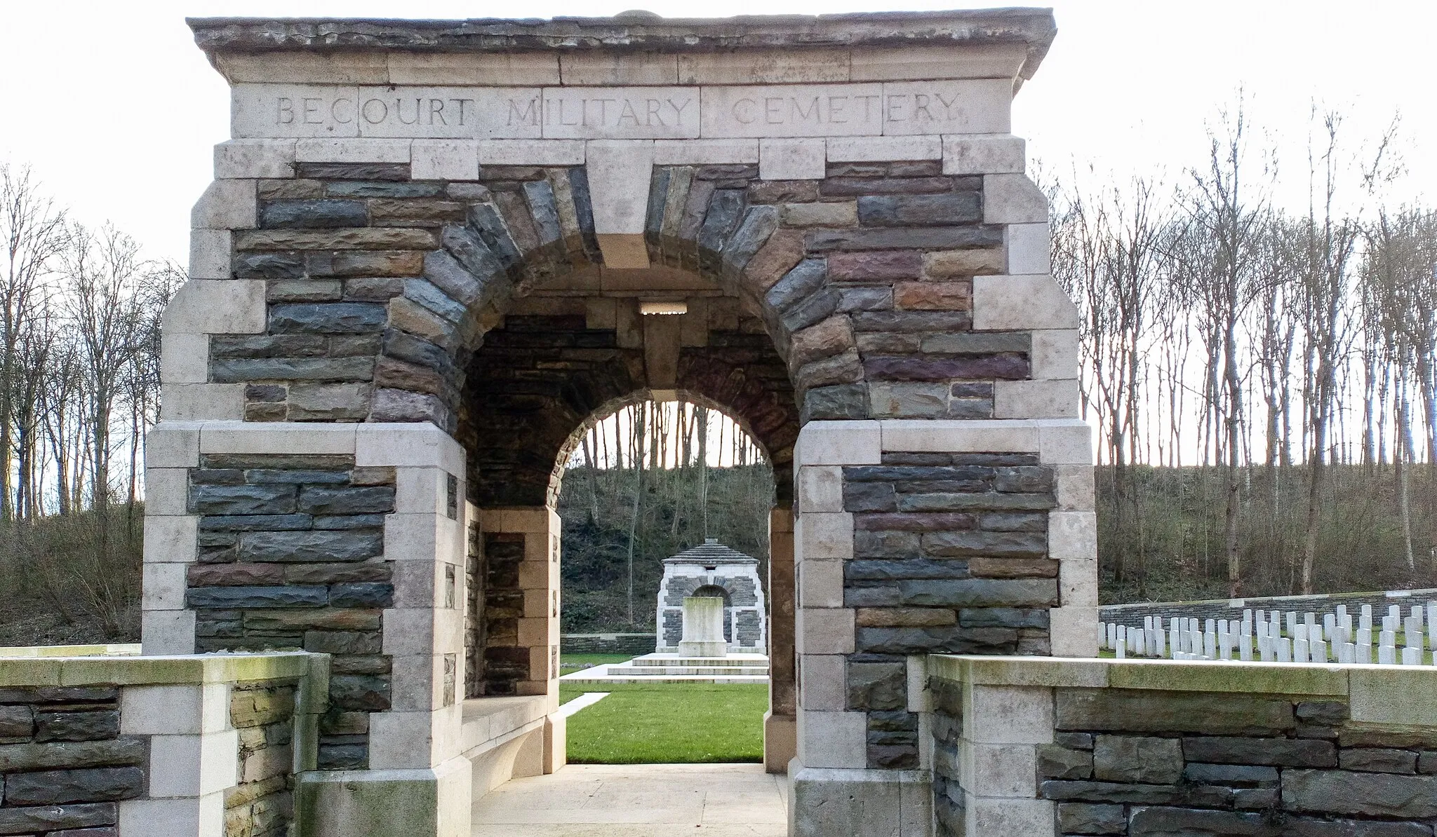 Photo showing: Becourt Military Cemetery