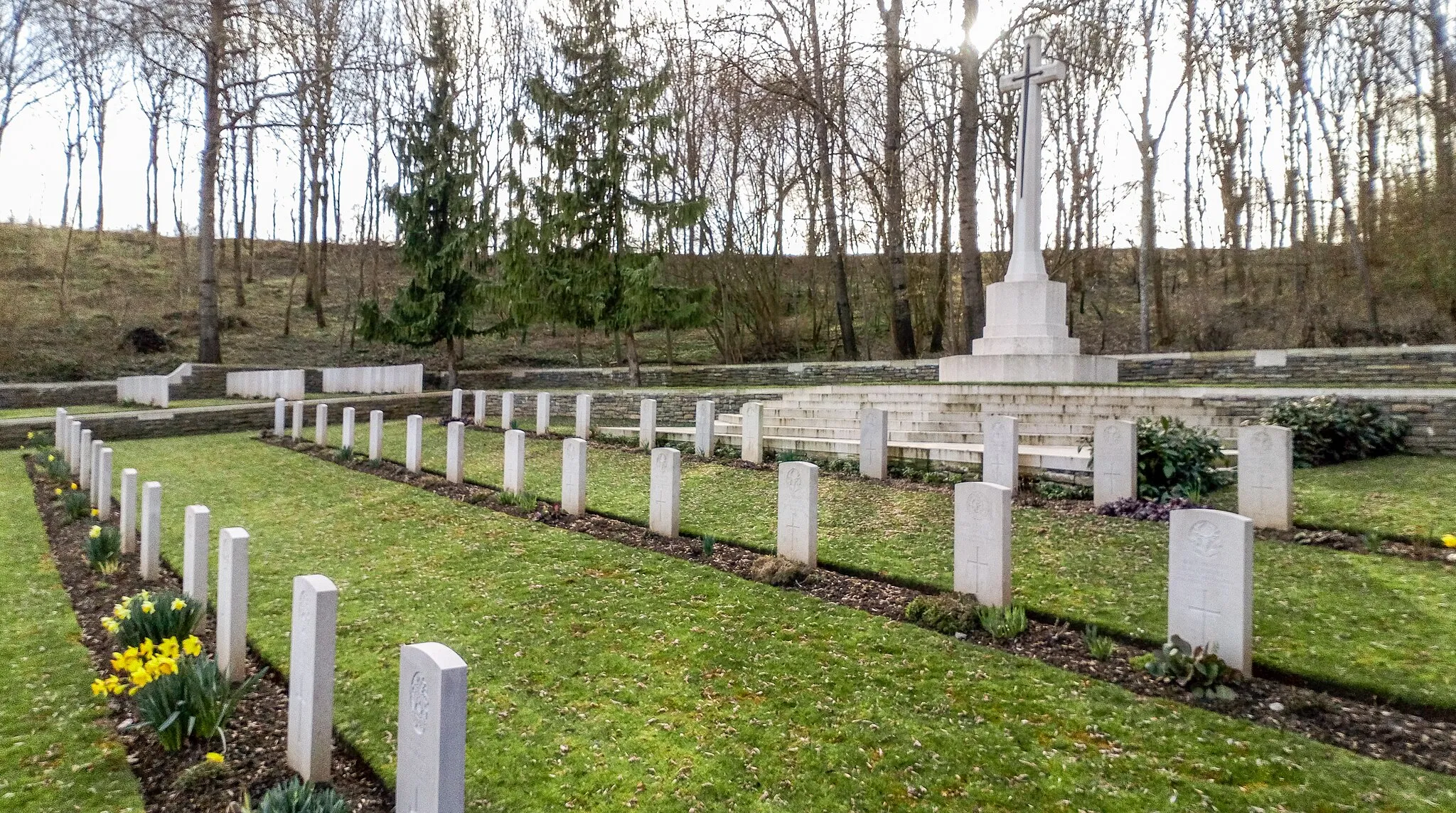 Photo showing: Becourt Military Cemetery