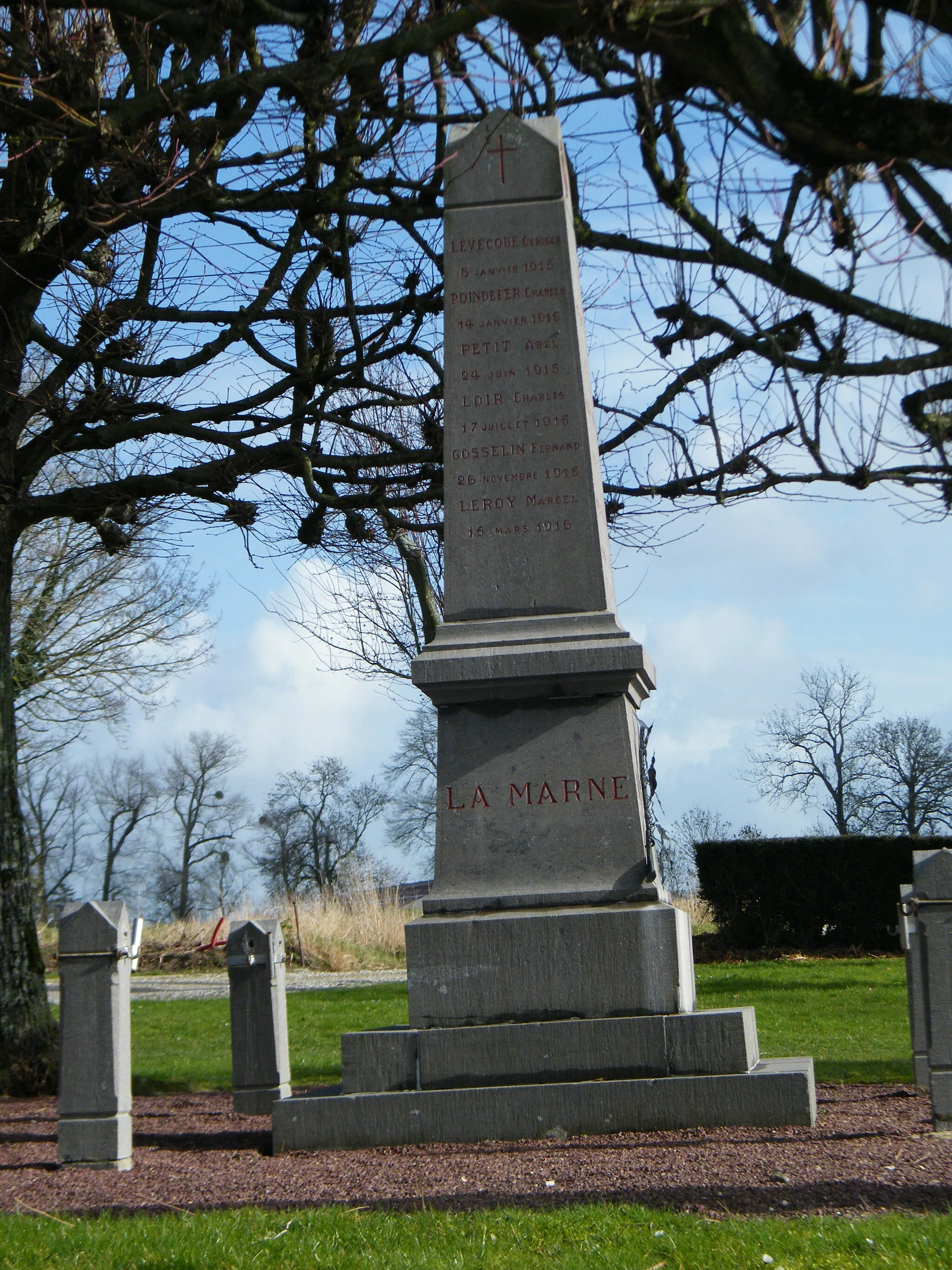 Photo showing: Le monument aux morts pour la patrie.
