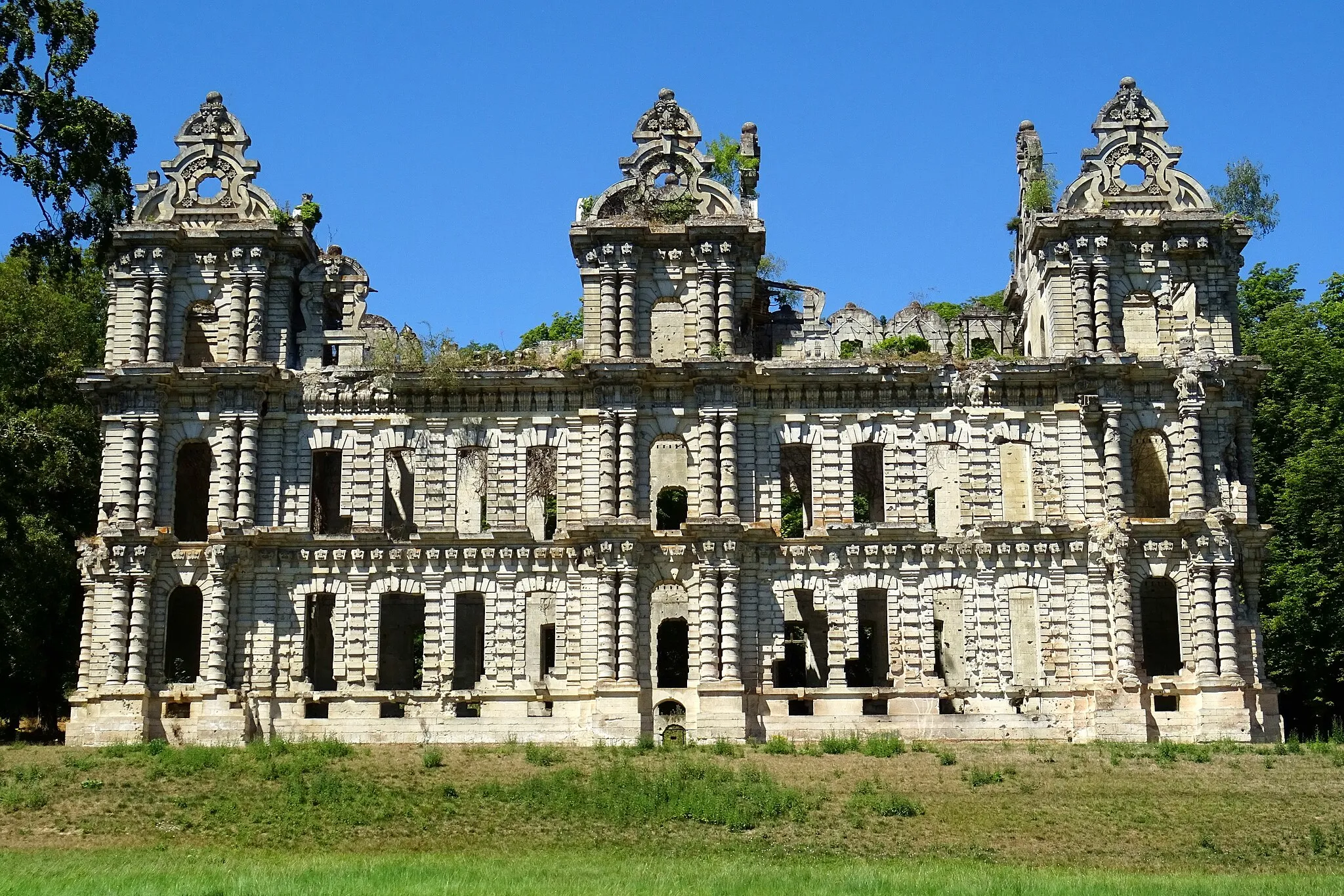 Photo showing: Château Mennechet - voir le titre du fichier.