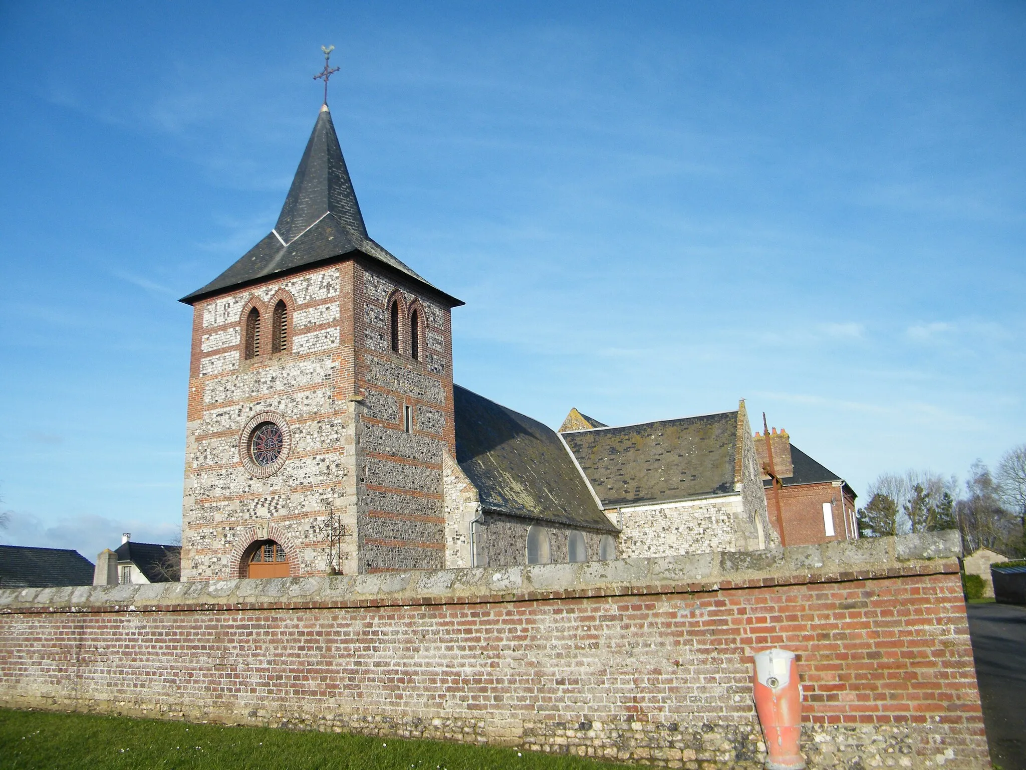Photo showing: L'église de 1874.