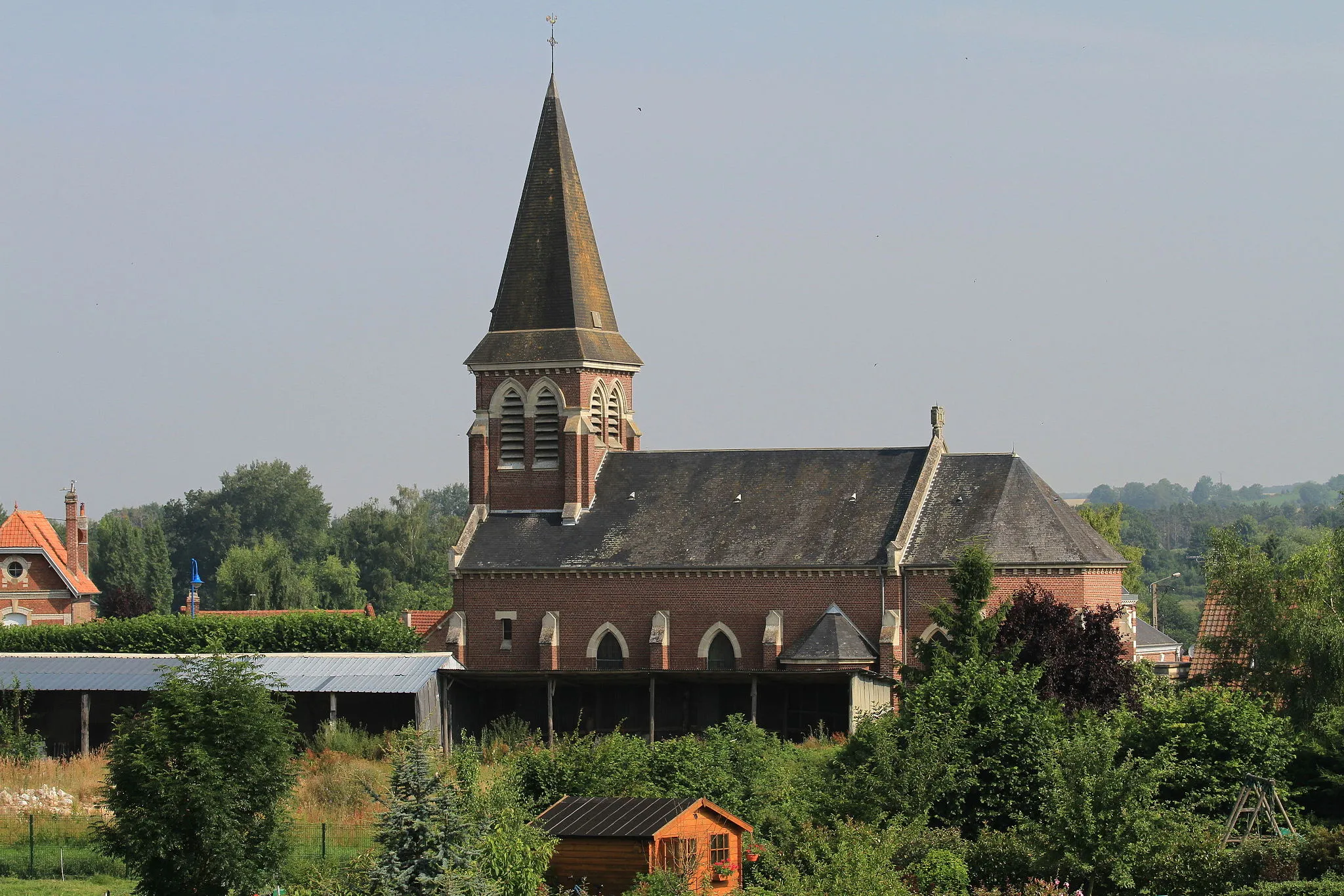 Photo showing: Eglise de Hailles