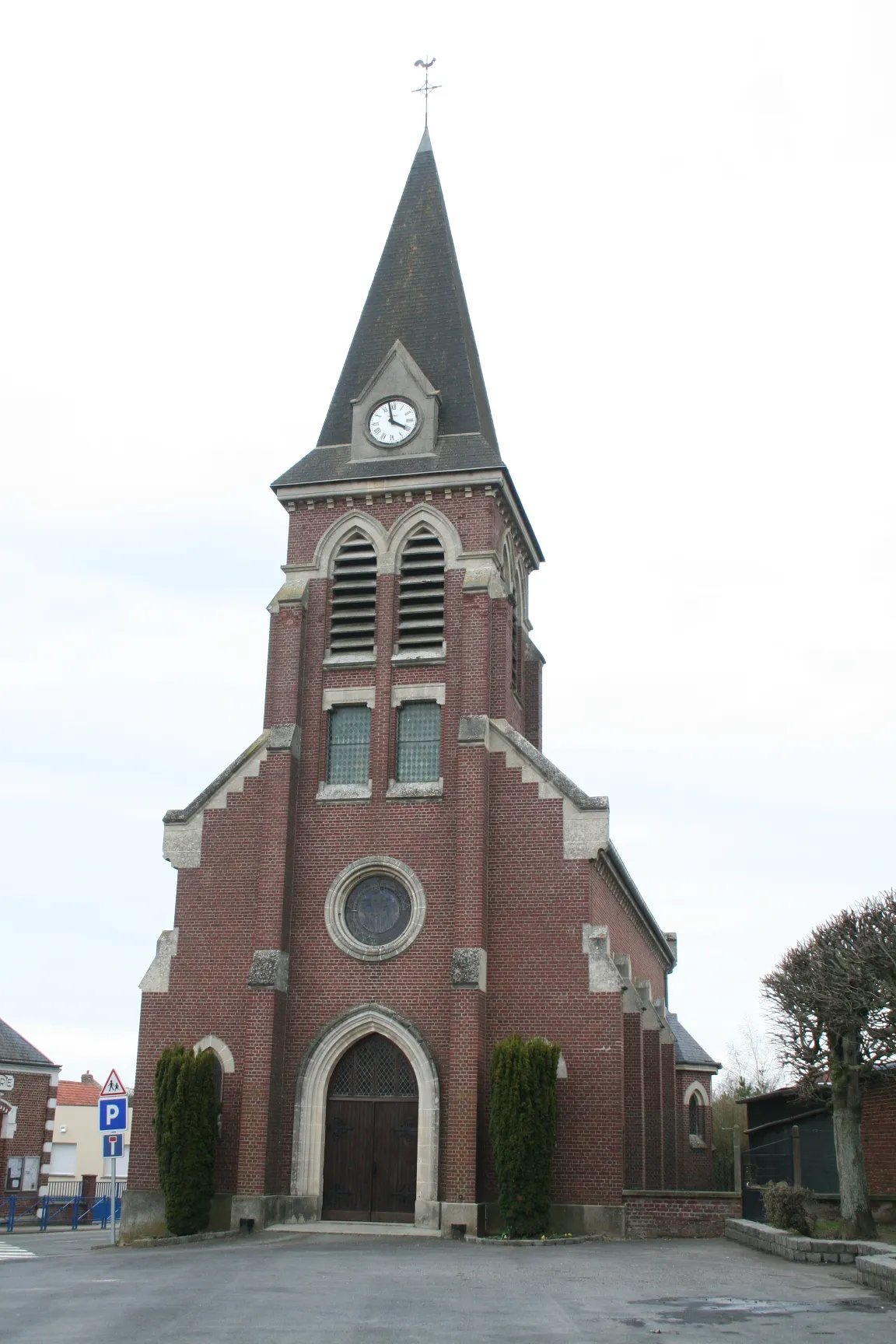 Photo showing: Église d'Heille, Sonme, Picardie