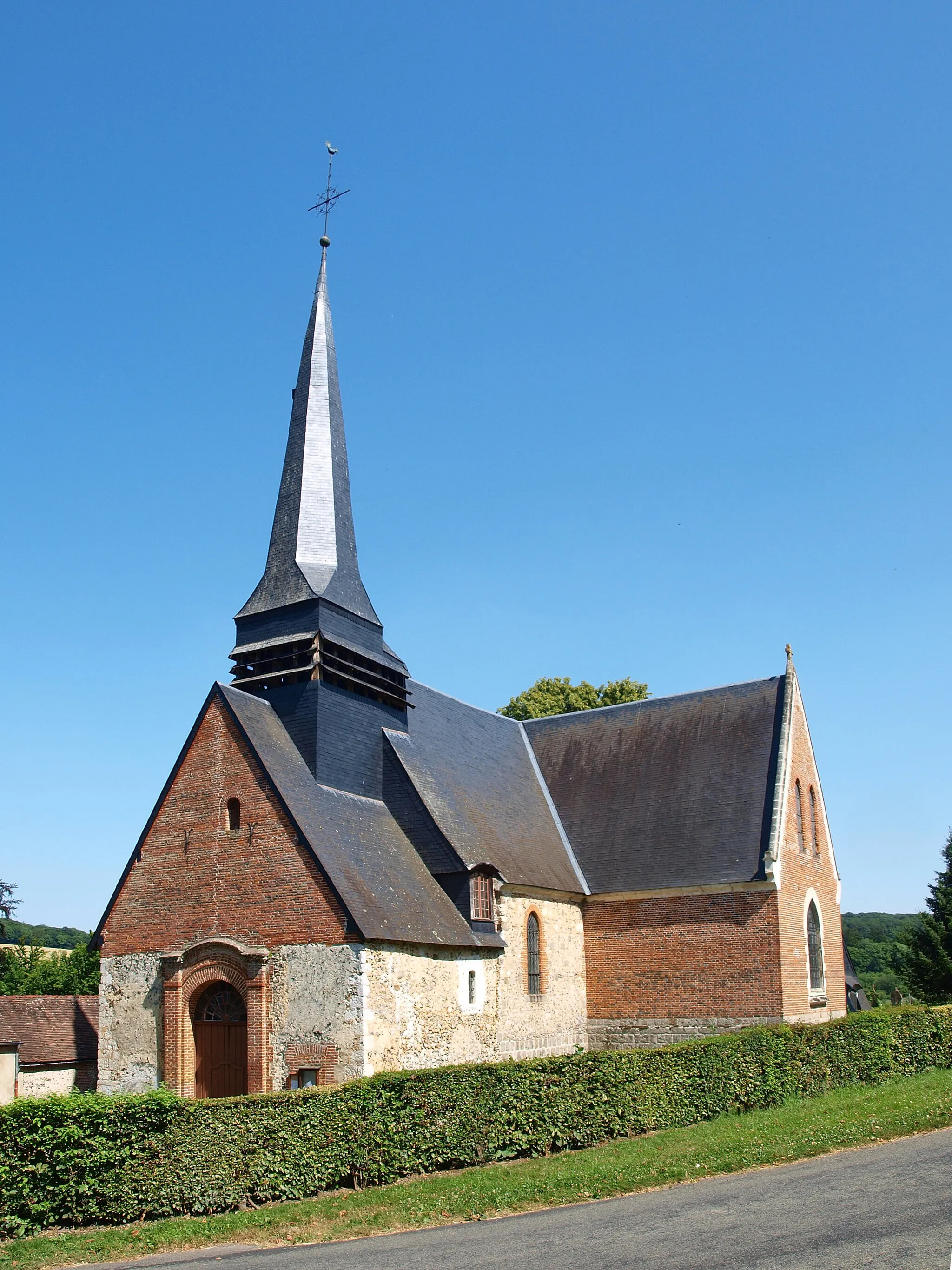 Photo showing: Achy (Oise, France) ; église