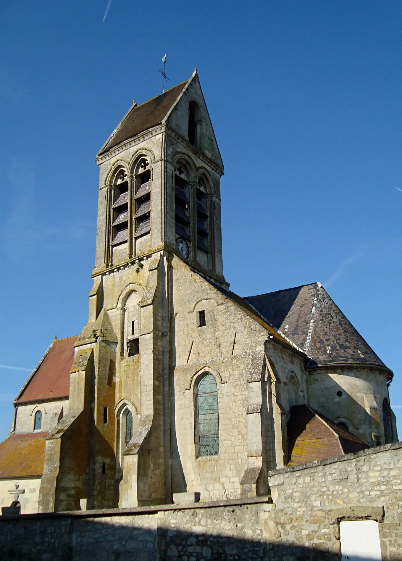 Photo showing: Eglise de Largny-sur-Automne, Aisne, France