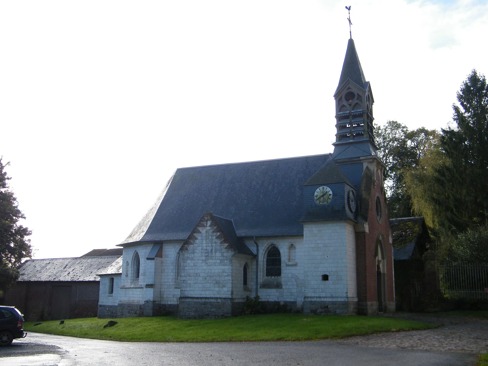 Photo showing: église.