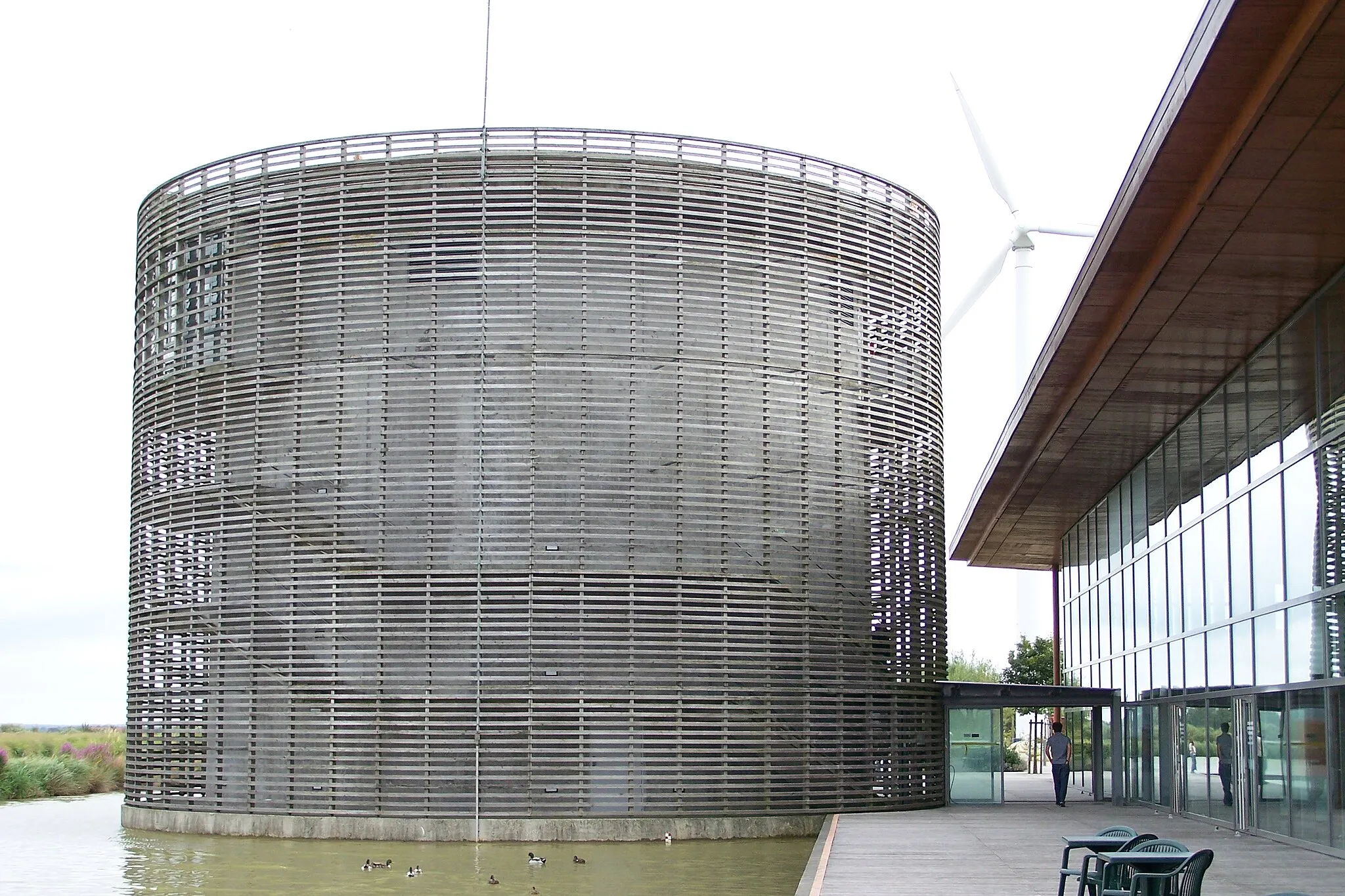 Photo showing: Aire autoroutière de la Baie de Somme, le belvédère.