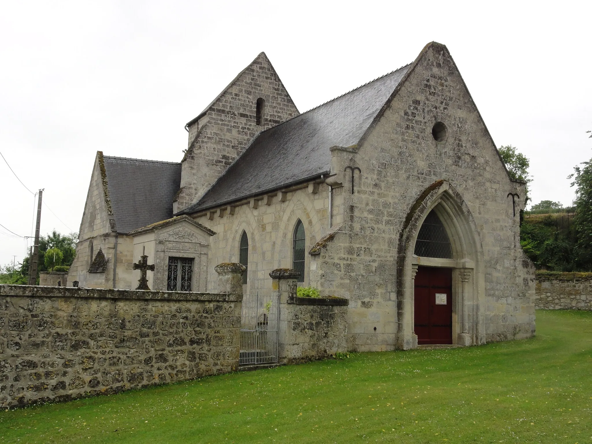 Photo showing: Bieuxy (Aisne) église