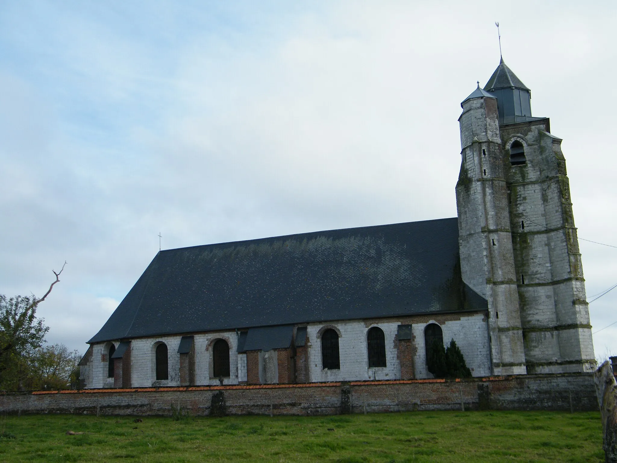 Photo showing: Agenvillers, Somme,église