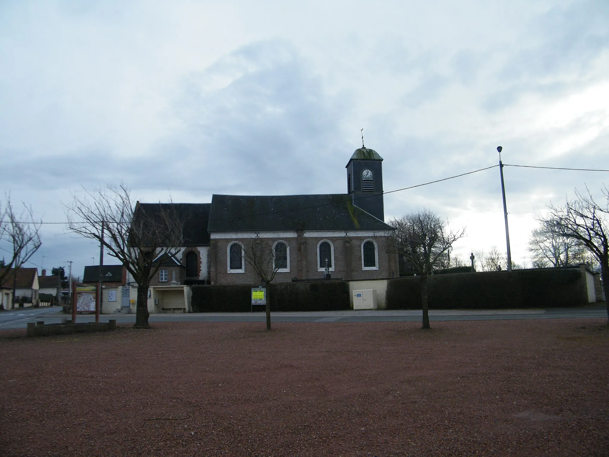 Photo showing: L'église de Domvast.