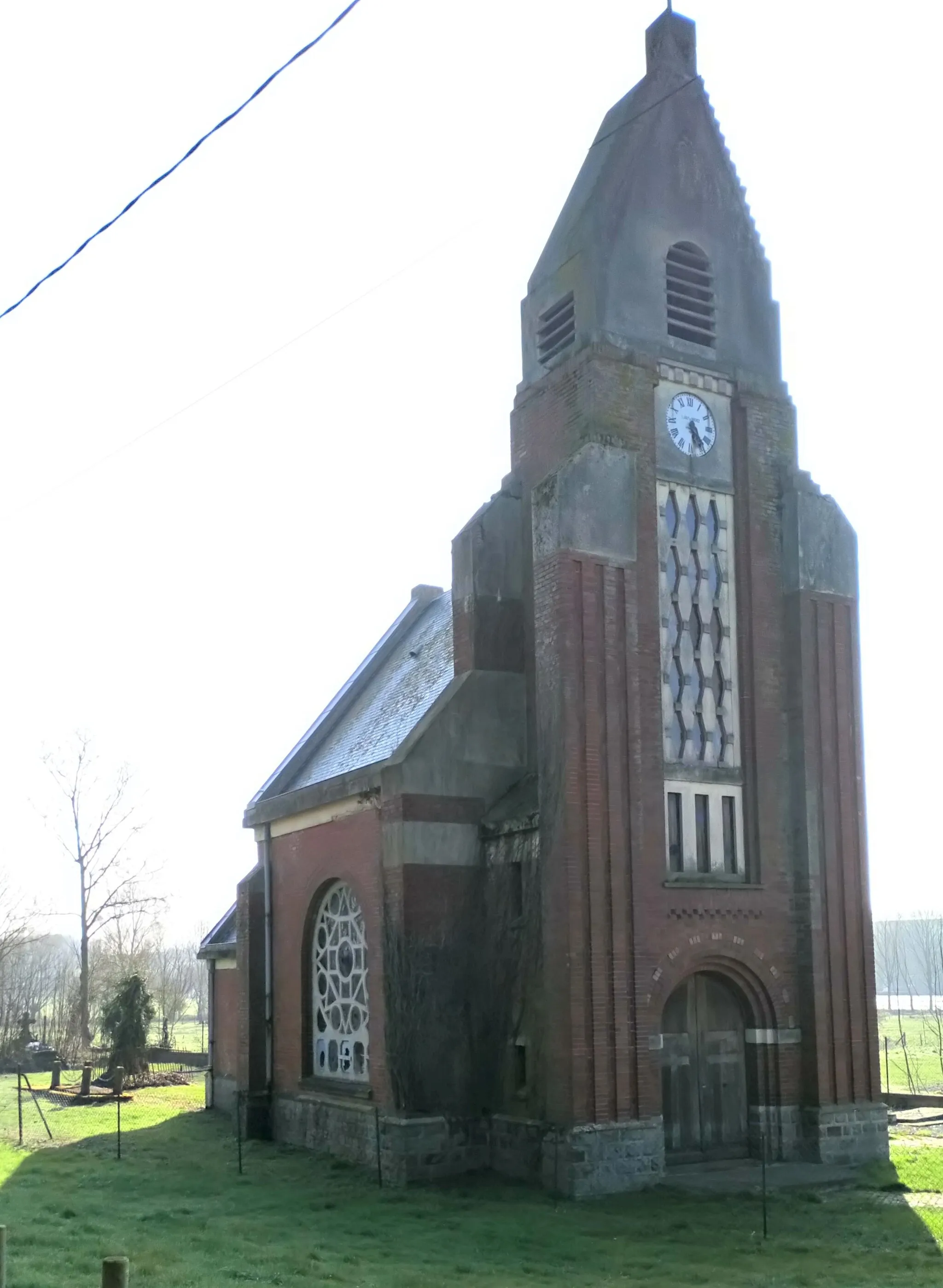 Photo showing: Eglise Saint-Quentin d'Aubercourt 2