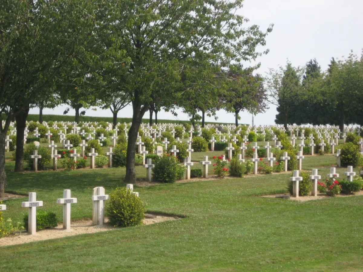 Photo showing: War Cemetry of Rancourt