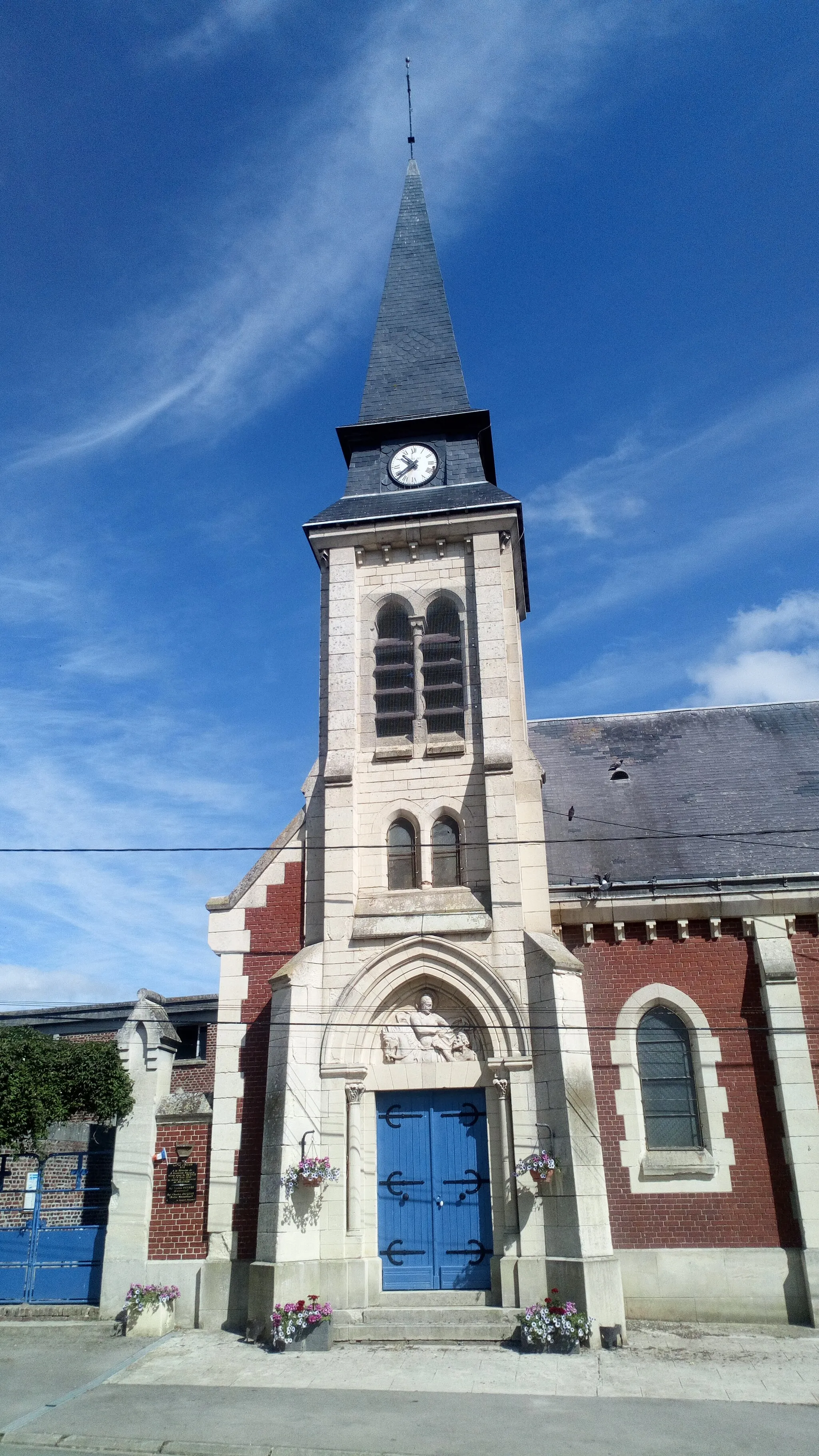 Photo showing: Eglise de Braches 3