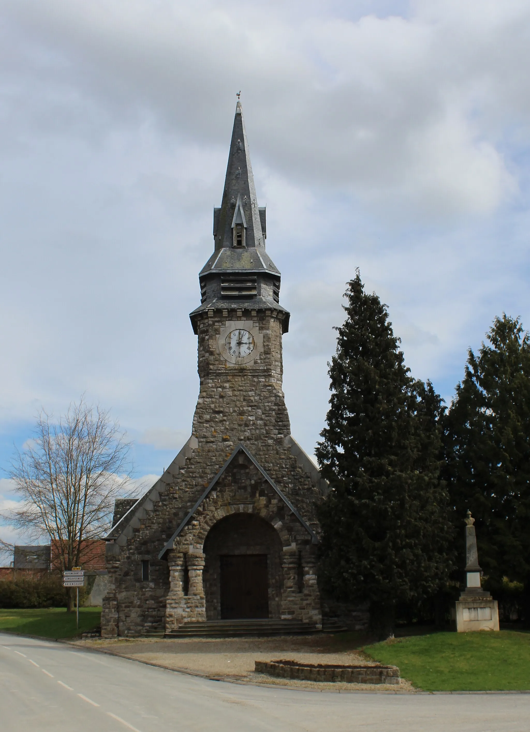 Photo showing: L'église.