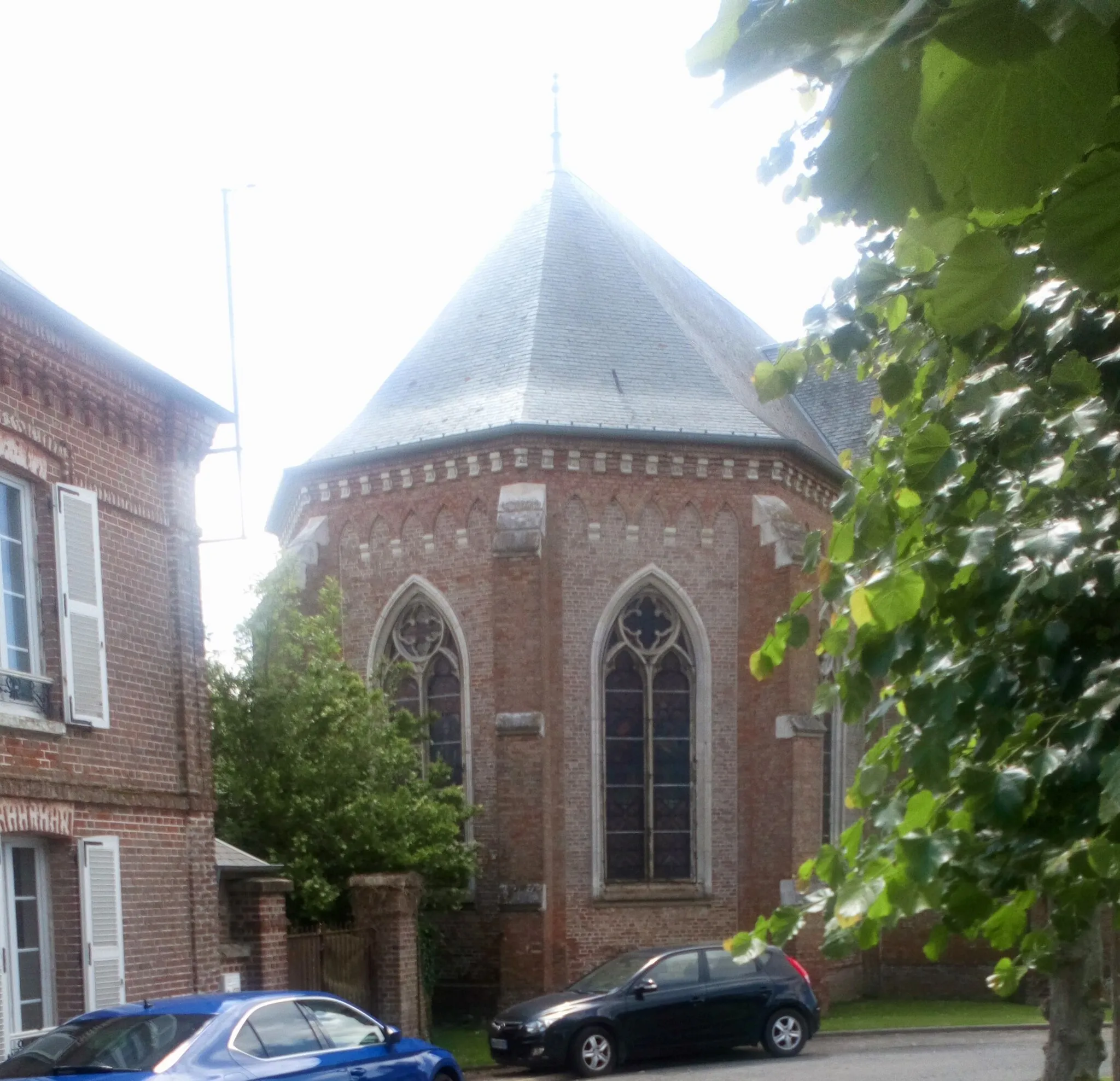 Photo showing: Église Saint-Sathurnin de Domqueur 3