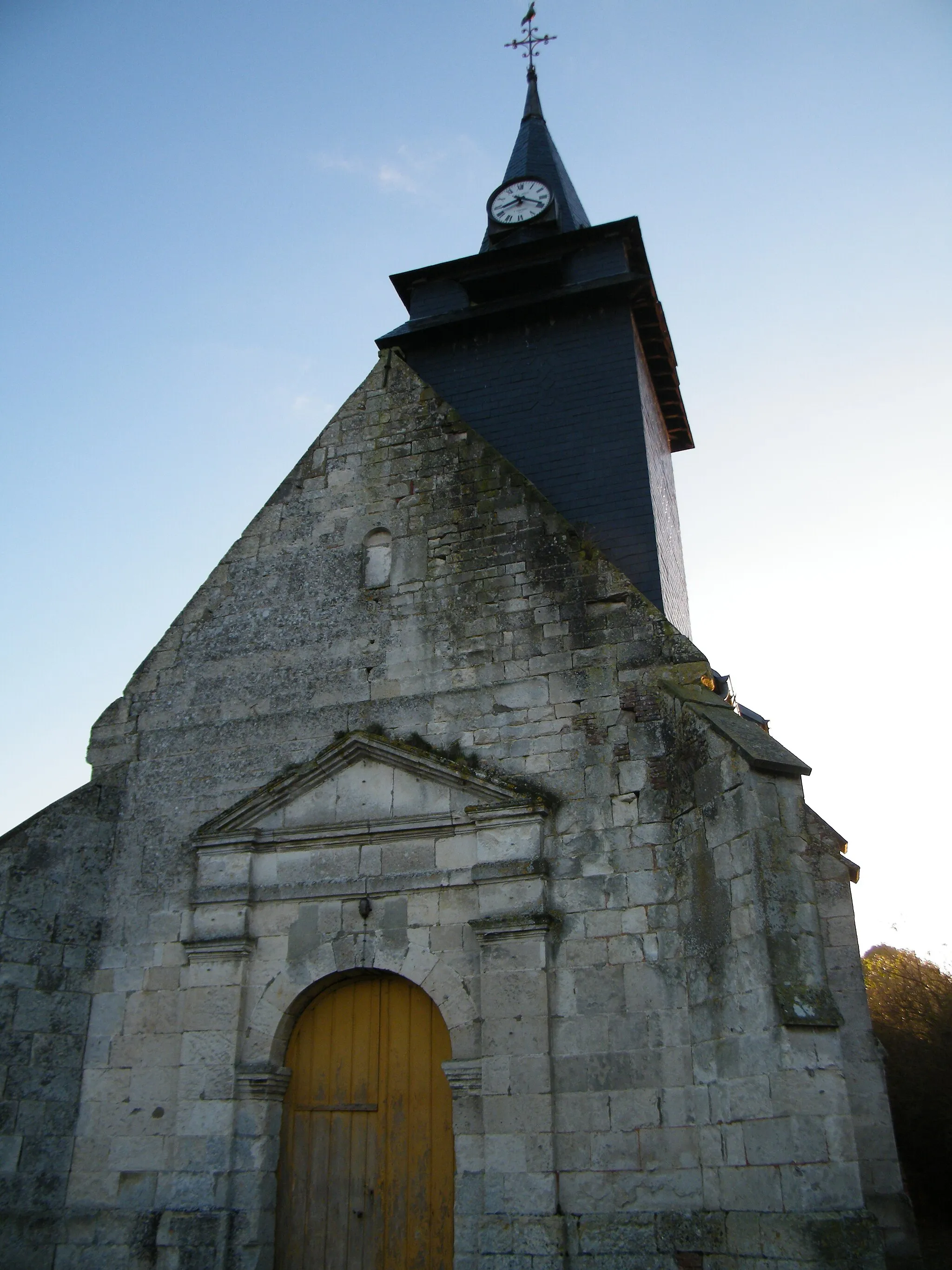 Photo showing: L'église.