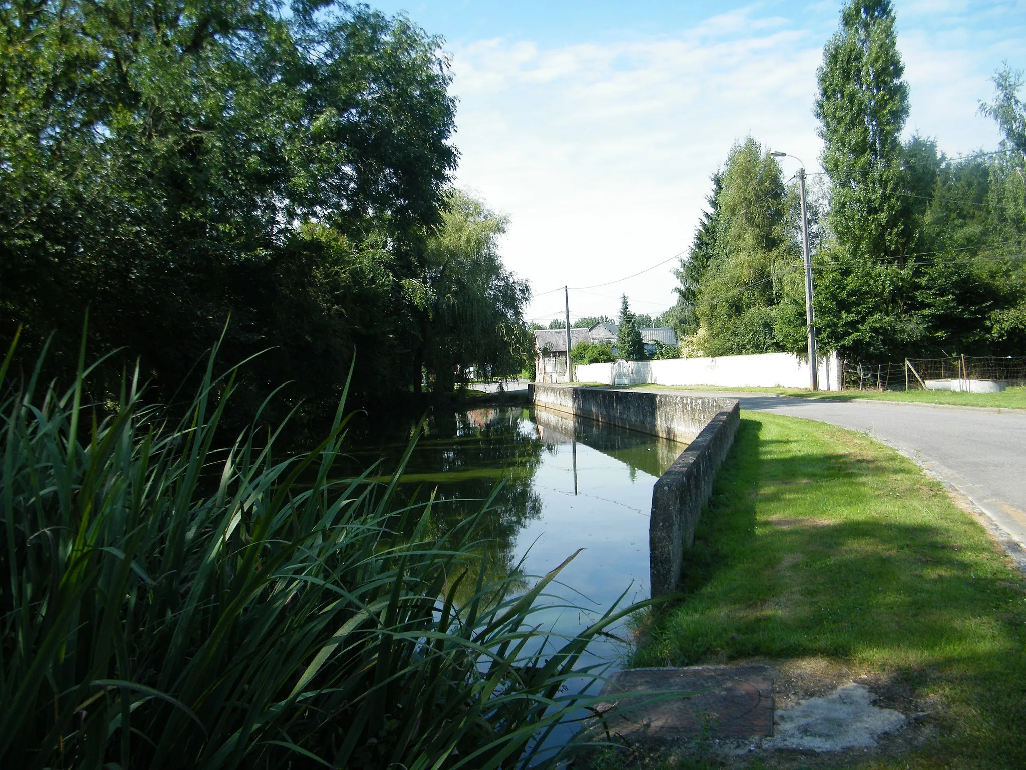 Photo showing: Mare communale, Lamaronde, Somme, France.