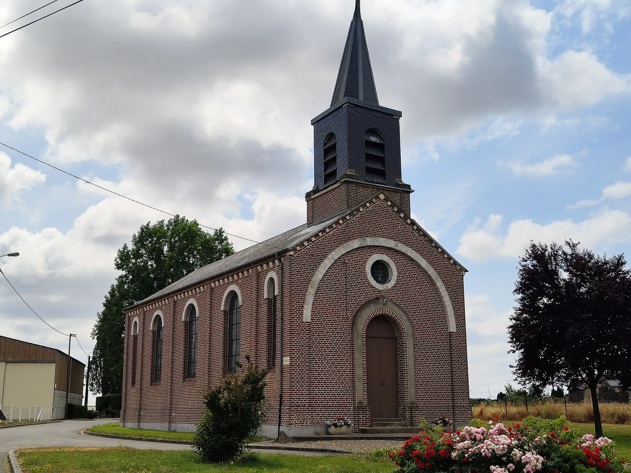 Photo showing: Lamaronde : L'église Saint-Nicolas