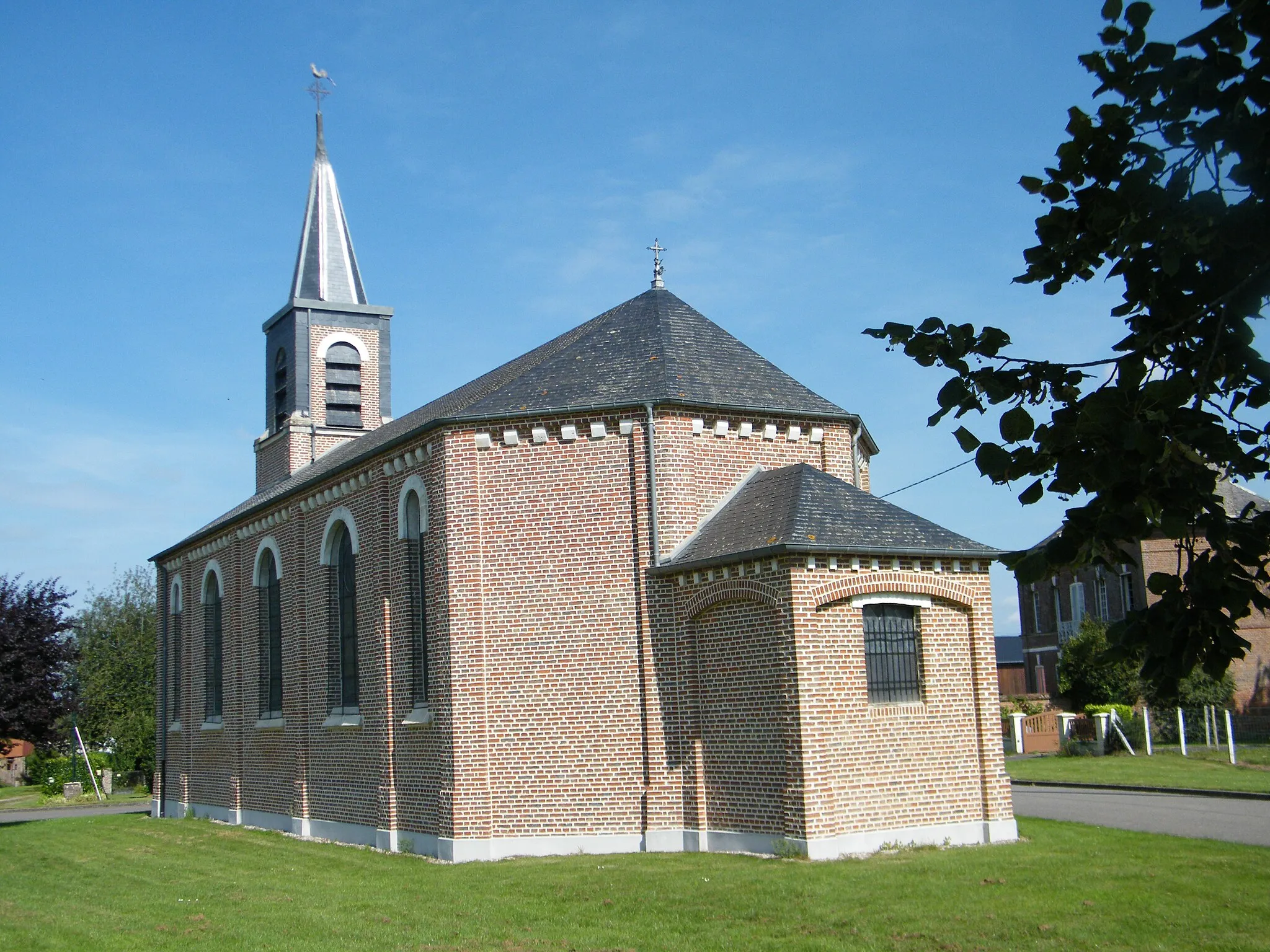 Photo showing: église.