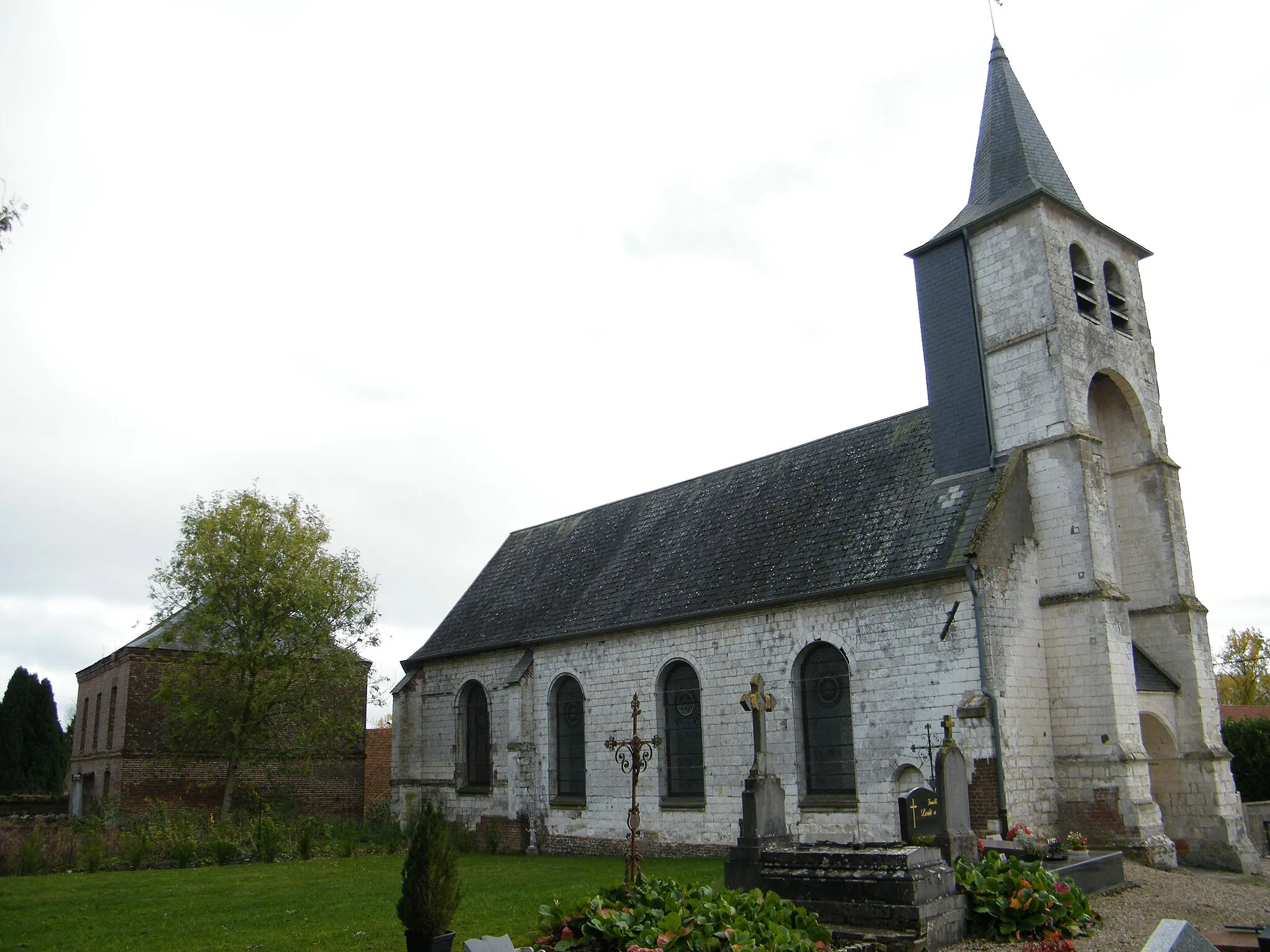 Photo showing: Maison-Roland, Somme, église (3)