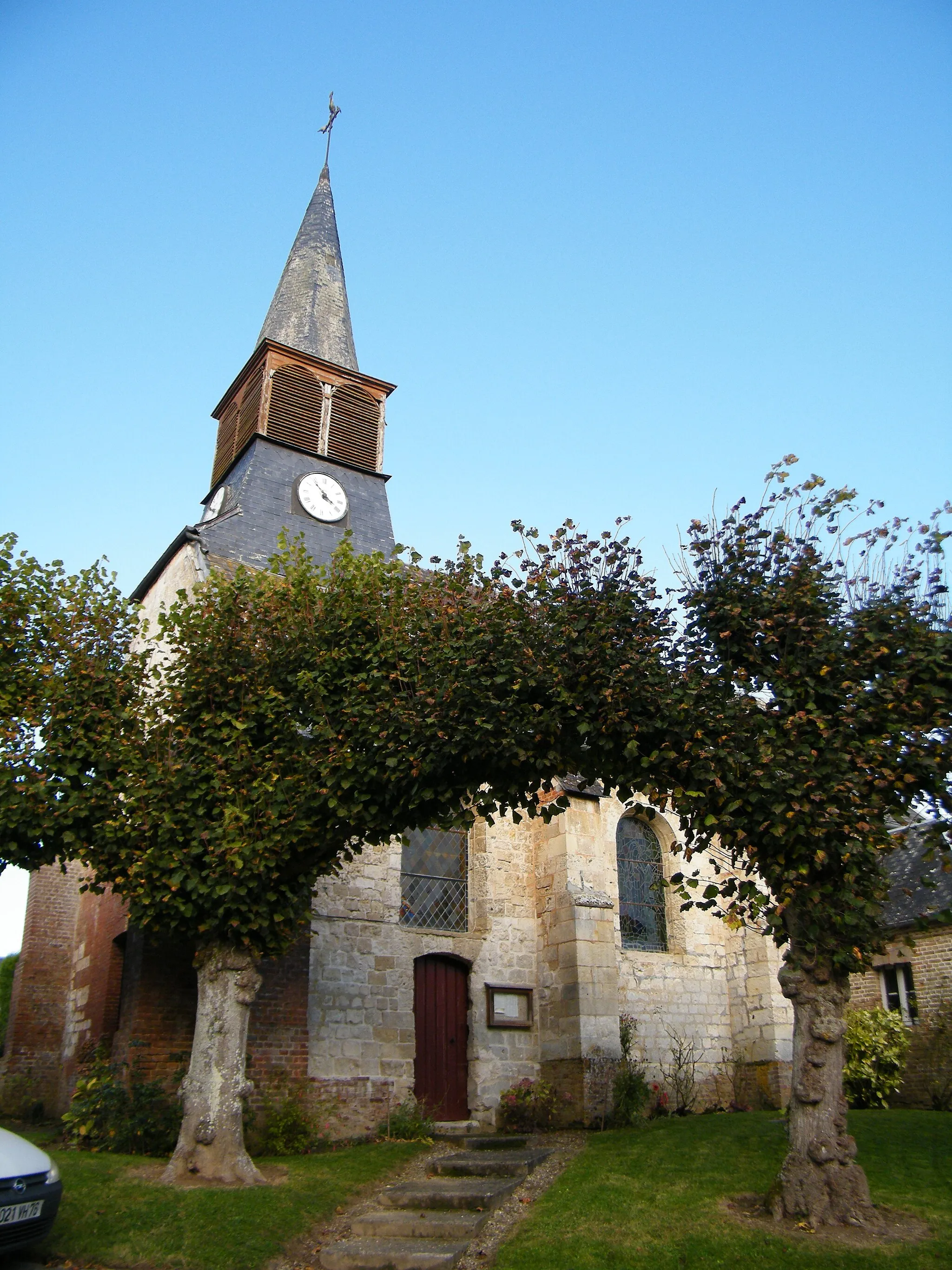 Photo showing: L'église.