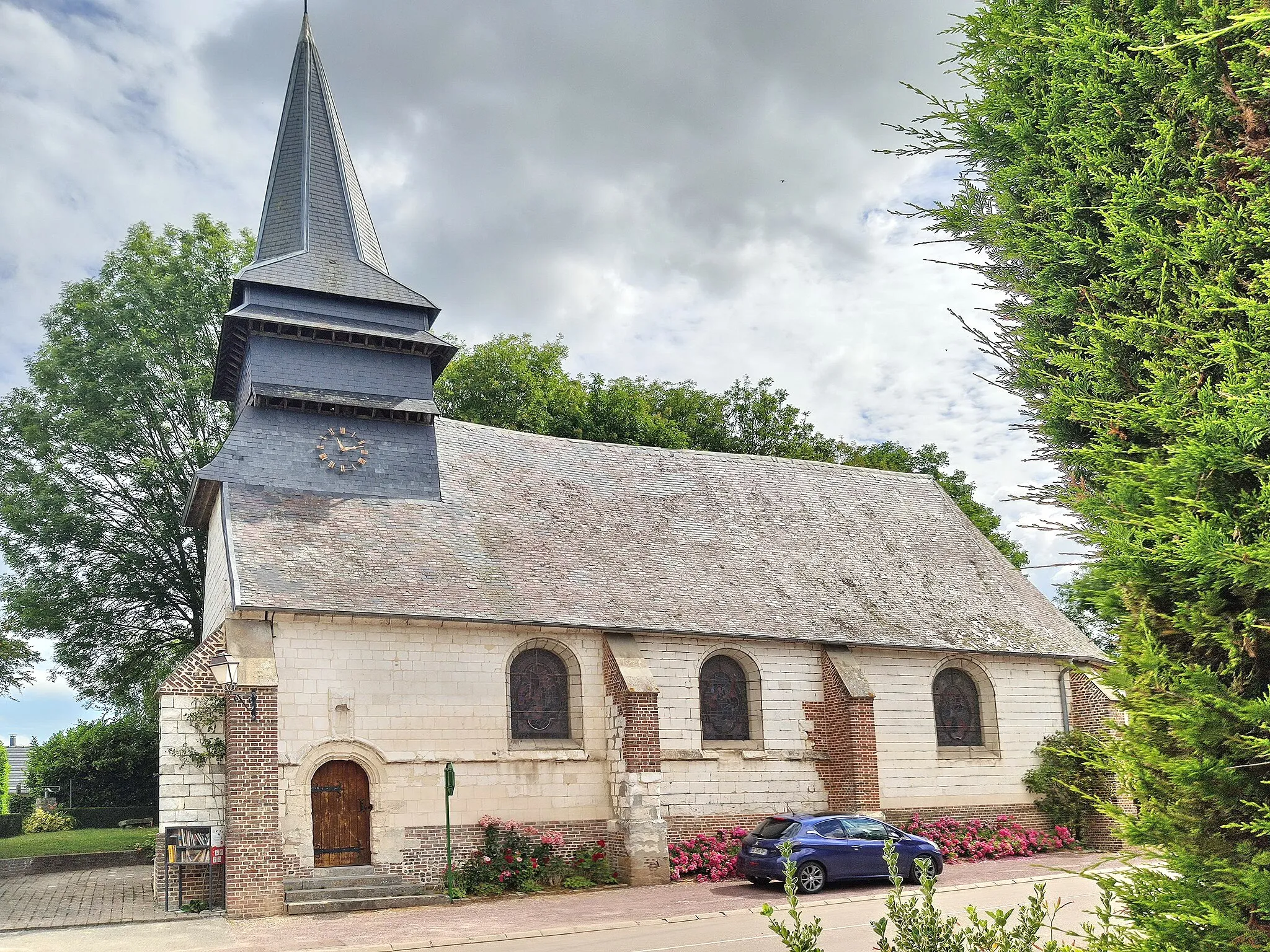 Photo showing: Seux - L'église Saint-Fiacre