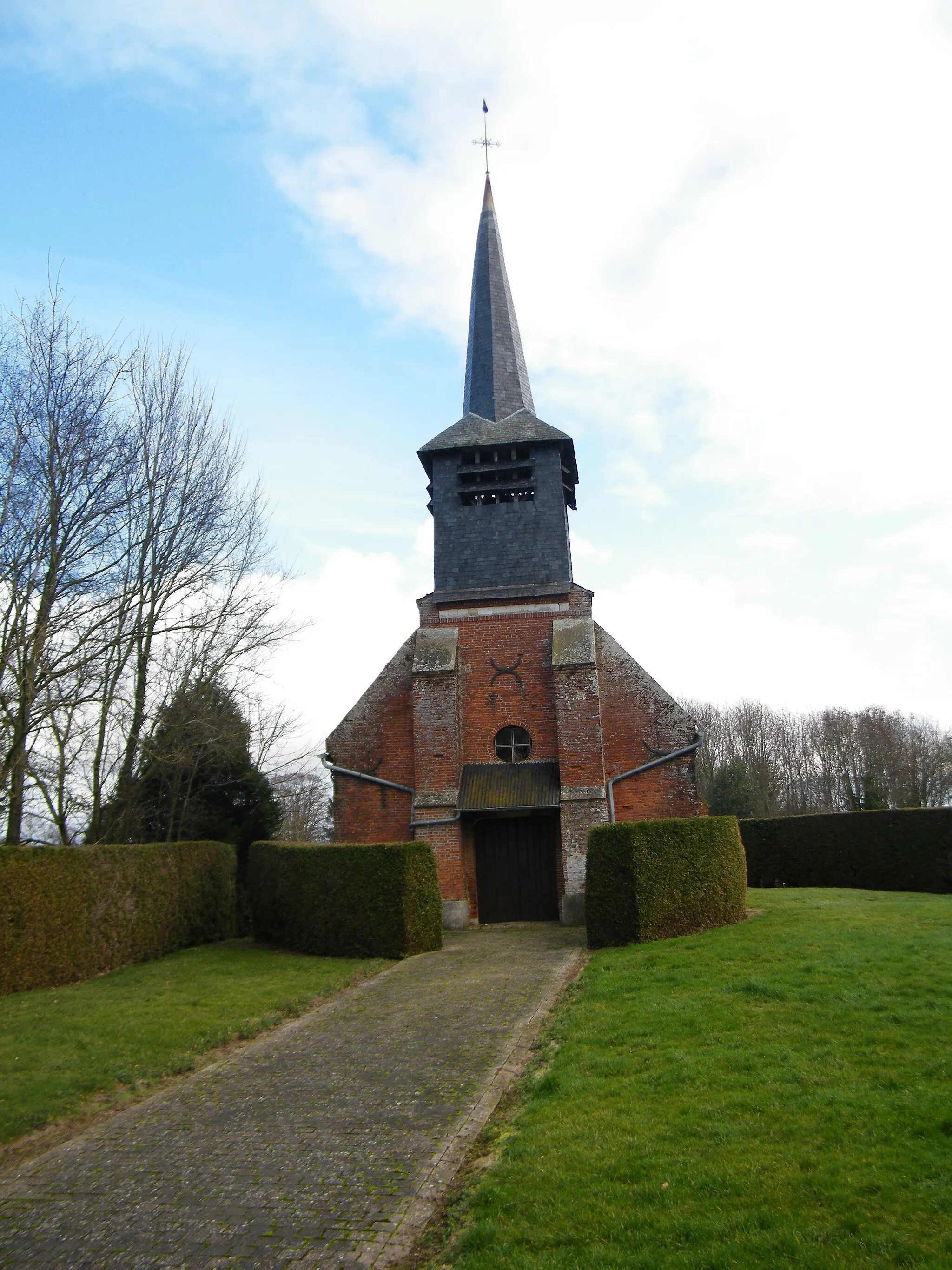 Photo showing: Epaumesnil, Somme, Fr, église (6)