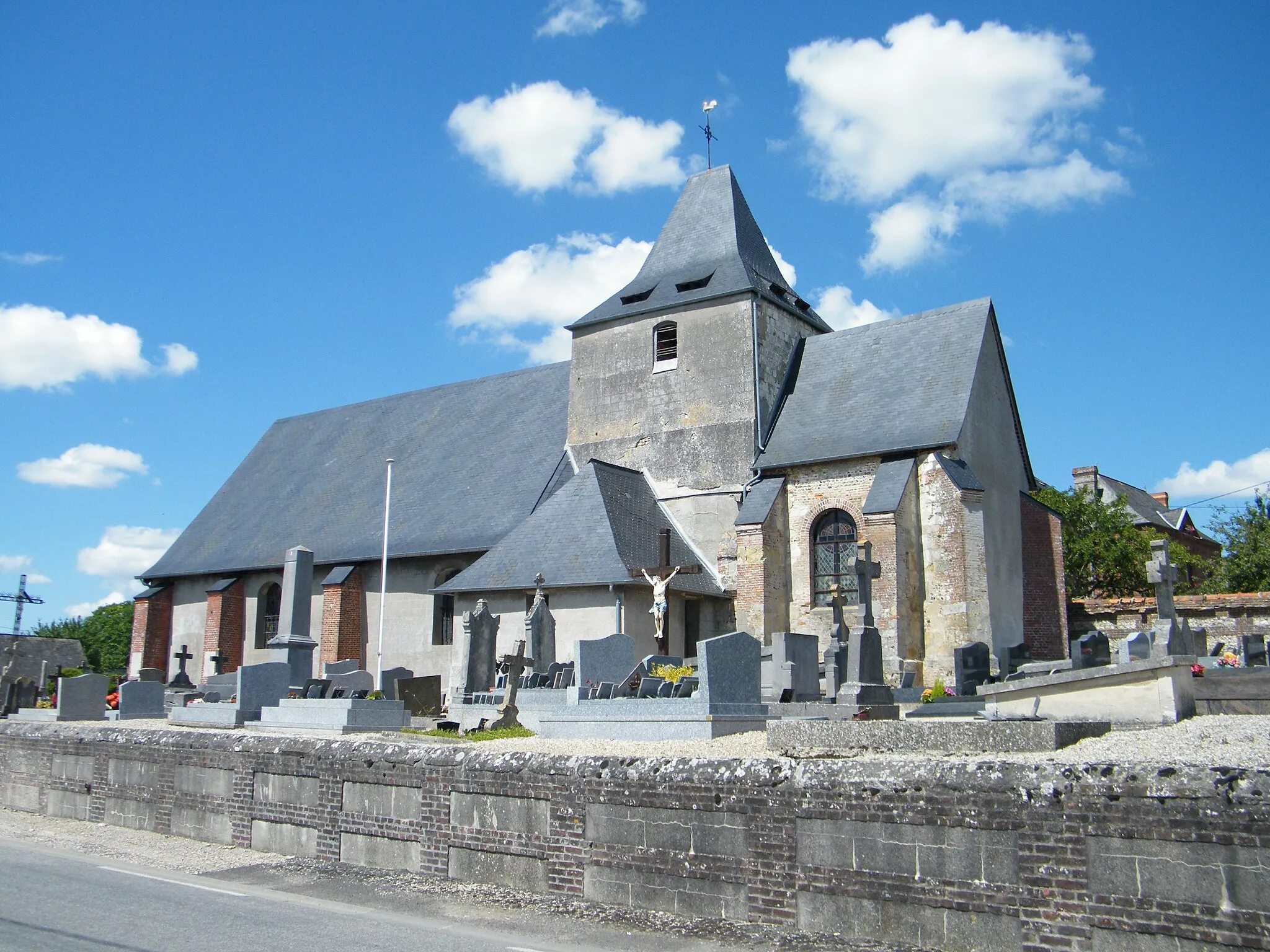 Photo showing: Clais, Seine-Maritime, France, église