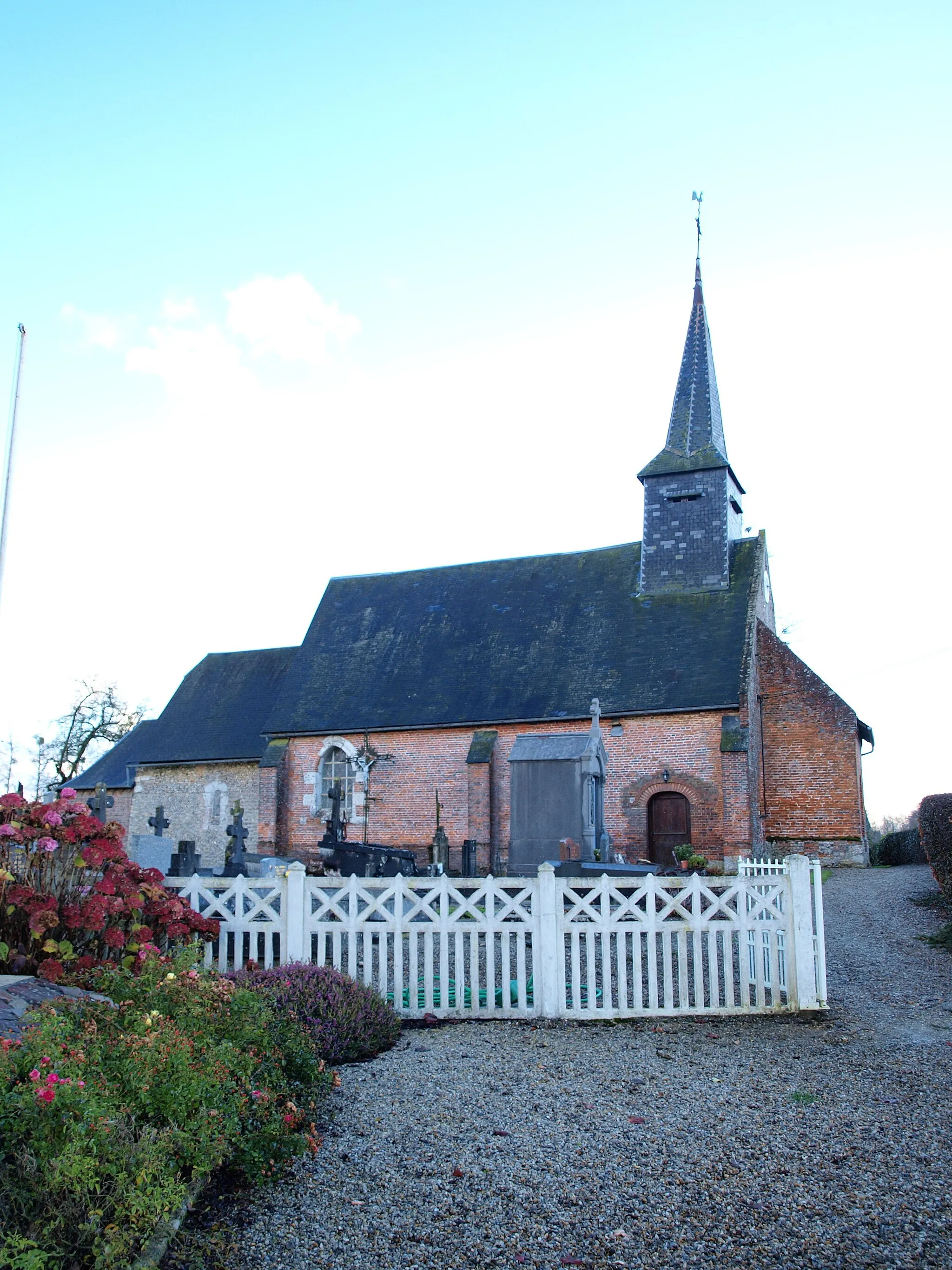 Photo showing: Nullemont (Seine-Maritime , France) ; l'église