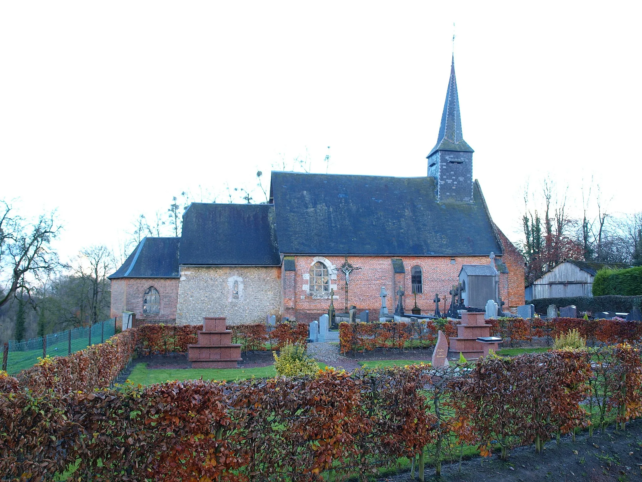 Photo showing: Nullemont (Seine-Maritime , France) ; l'église
