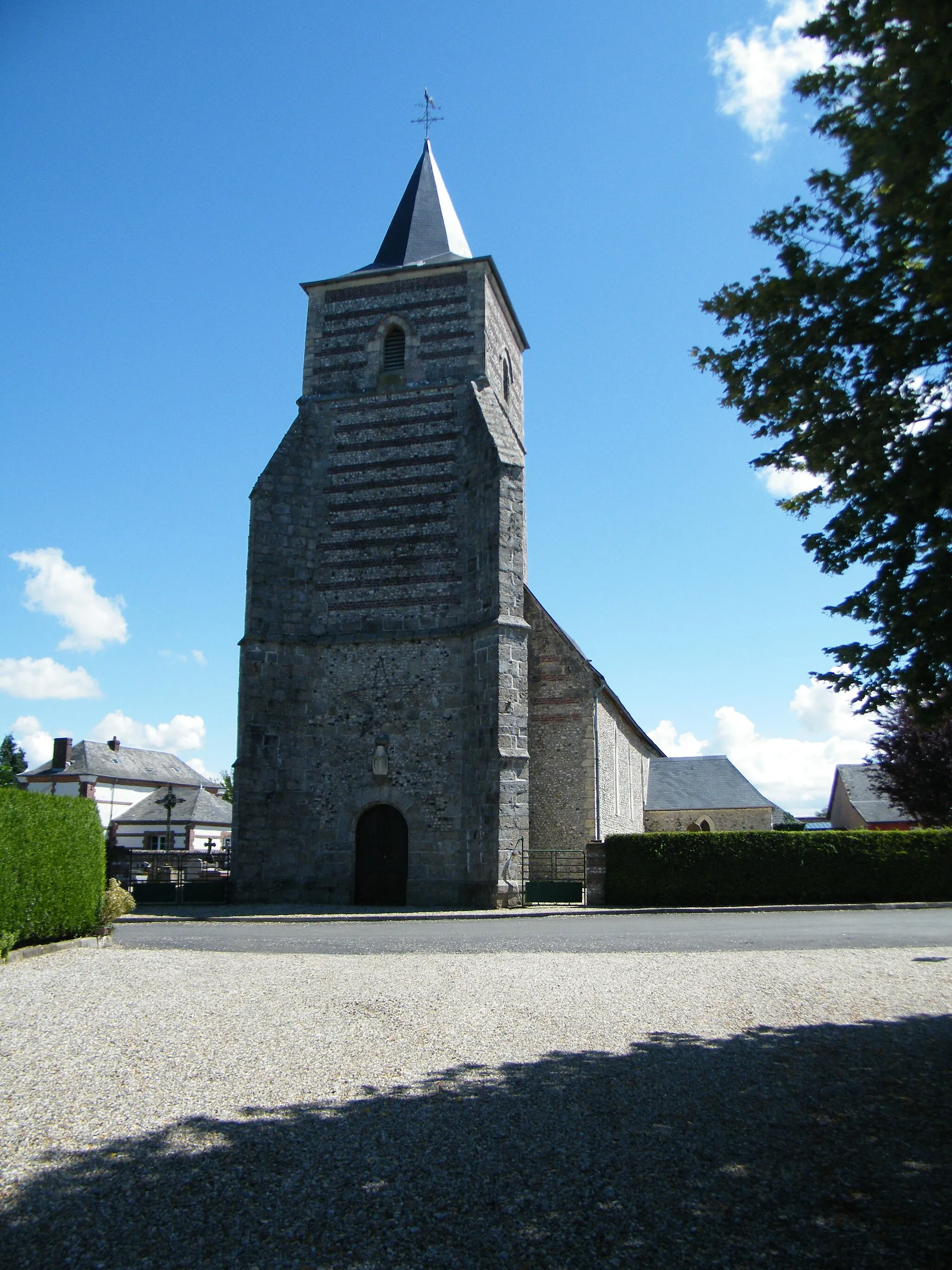 Photo showing: Sainte-Agathe d'Aliermont, Seine-Maritime, France, église