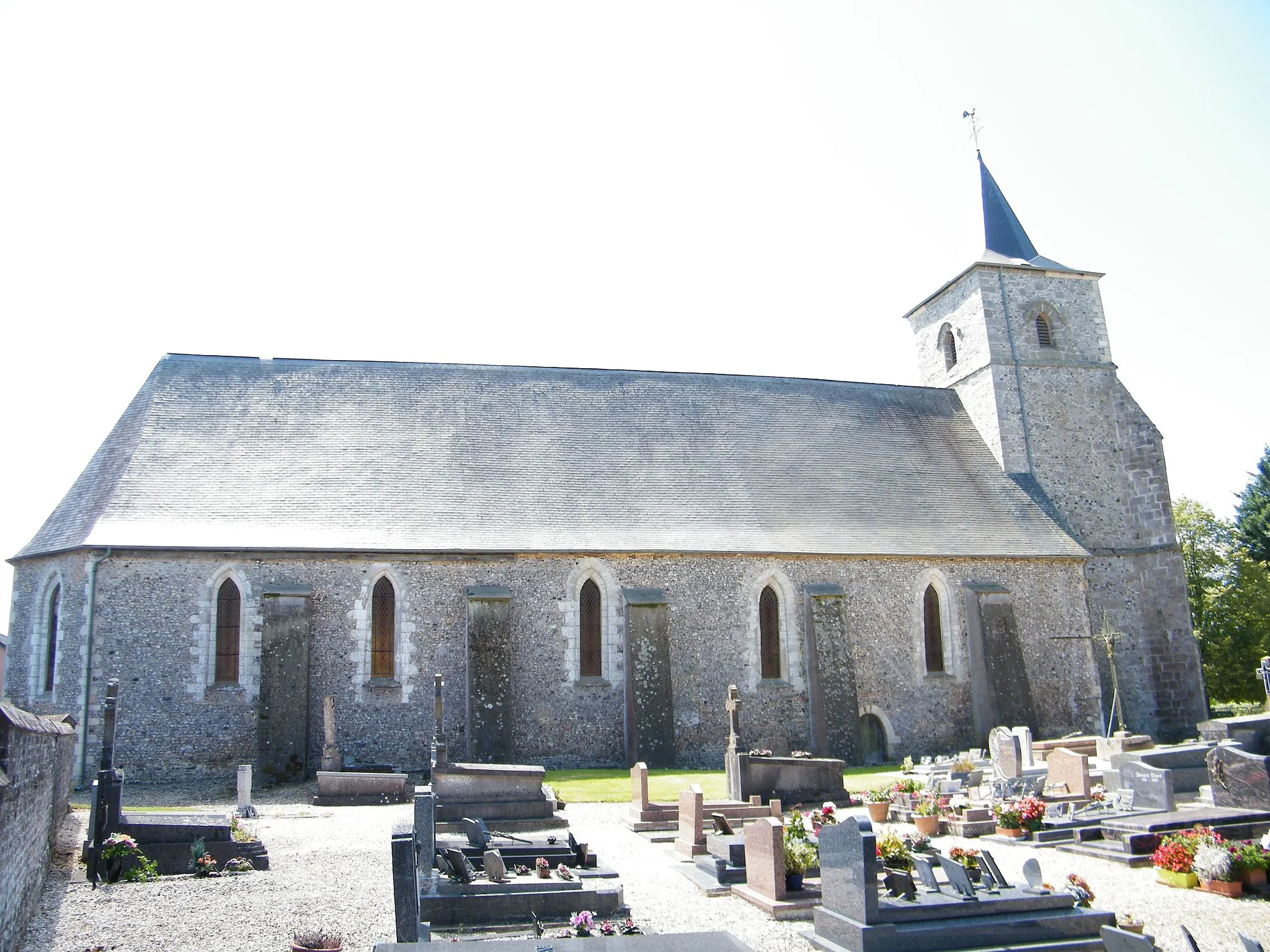 Photo showing: Sainte-Agathe d'Aliermont, Seine-Maritime, France, église (4)