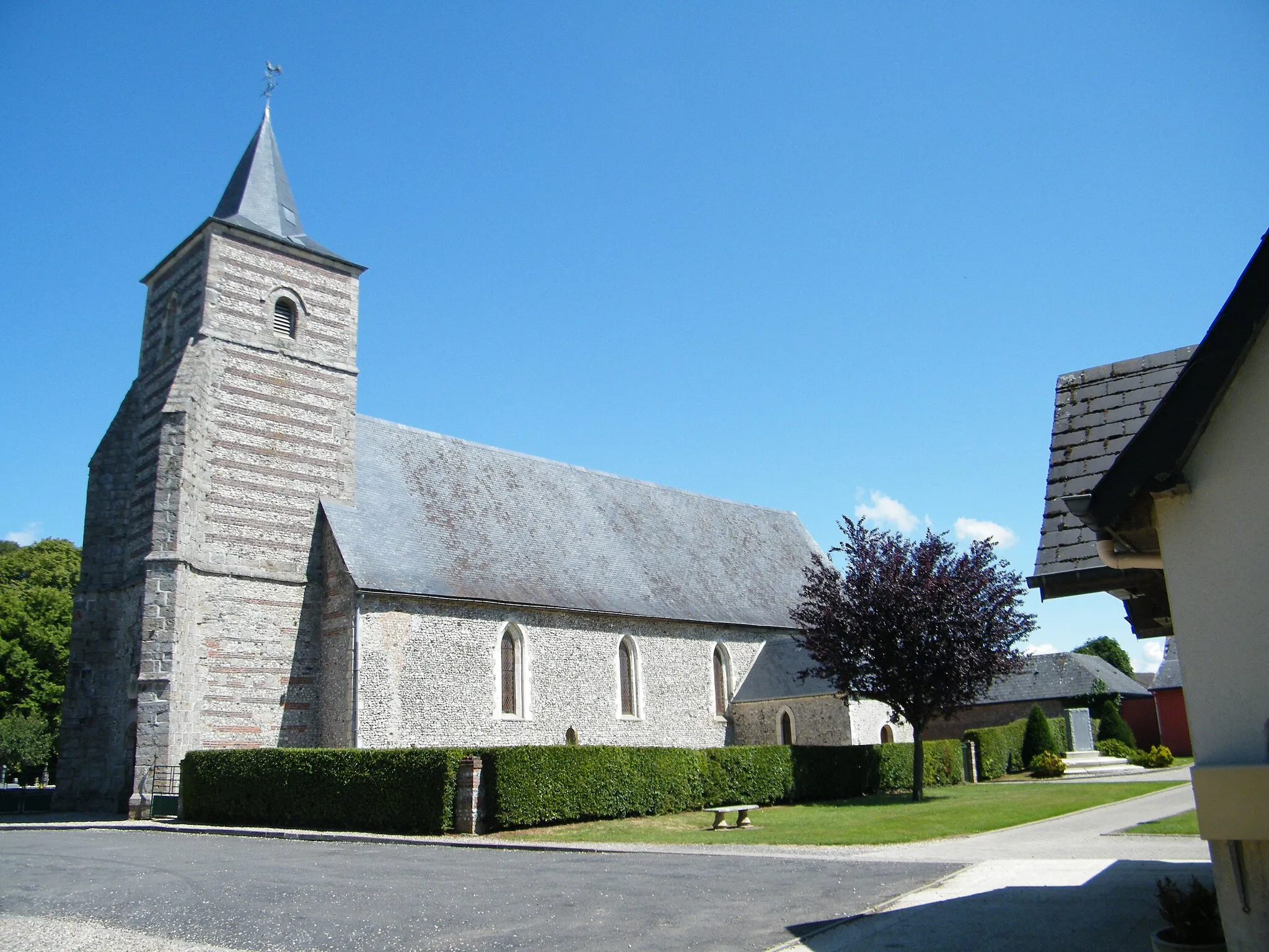 Photo showing: Sainte-Agathe d'Aliermont, Seine-Maritime, France, église (2)