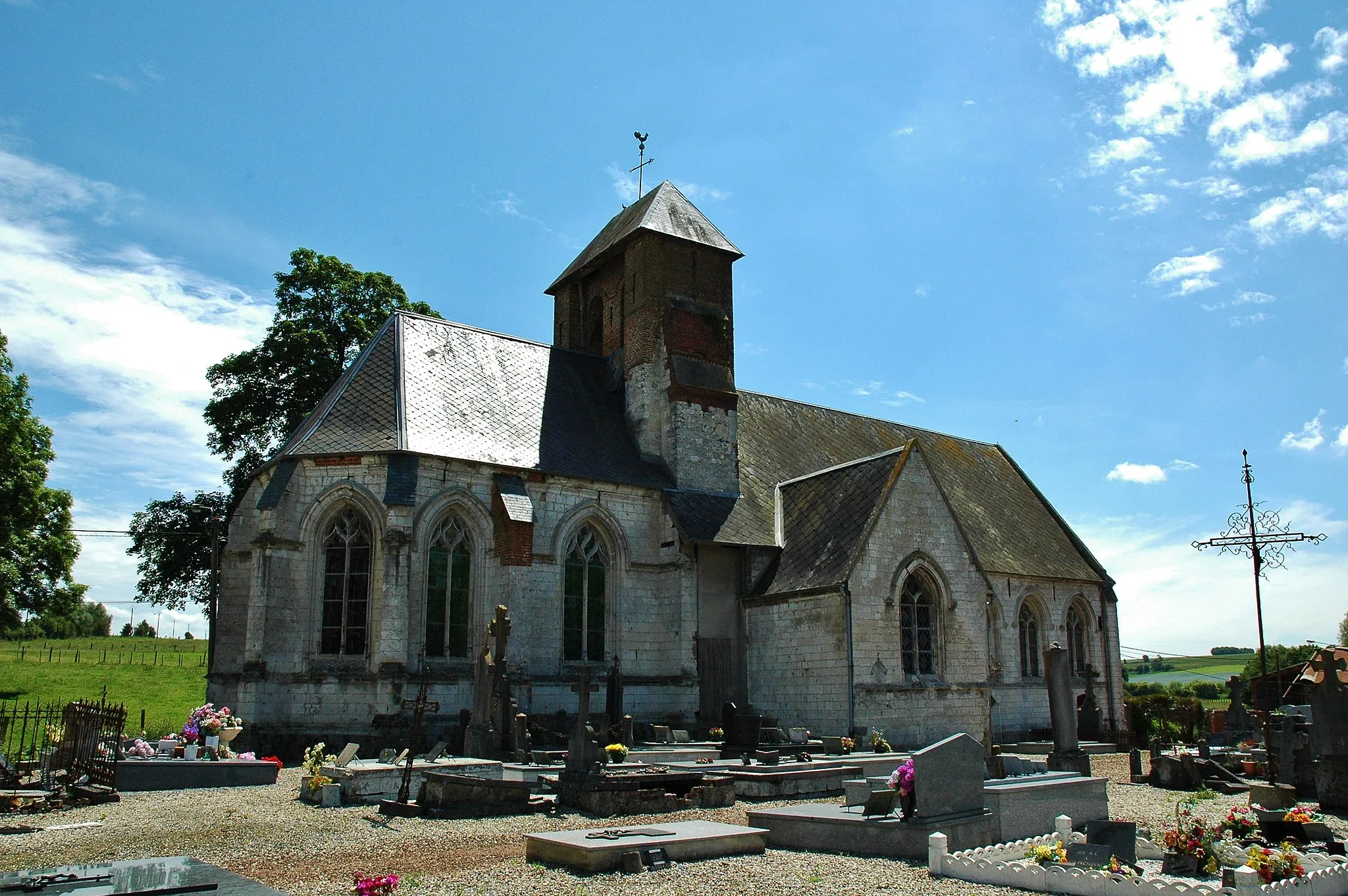 Photo showing: Eglise d'Estrée, XV et XVI siècle