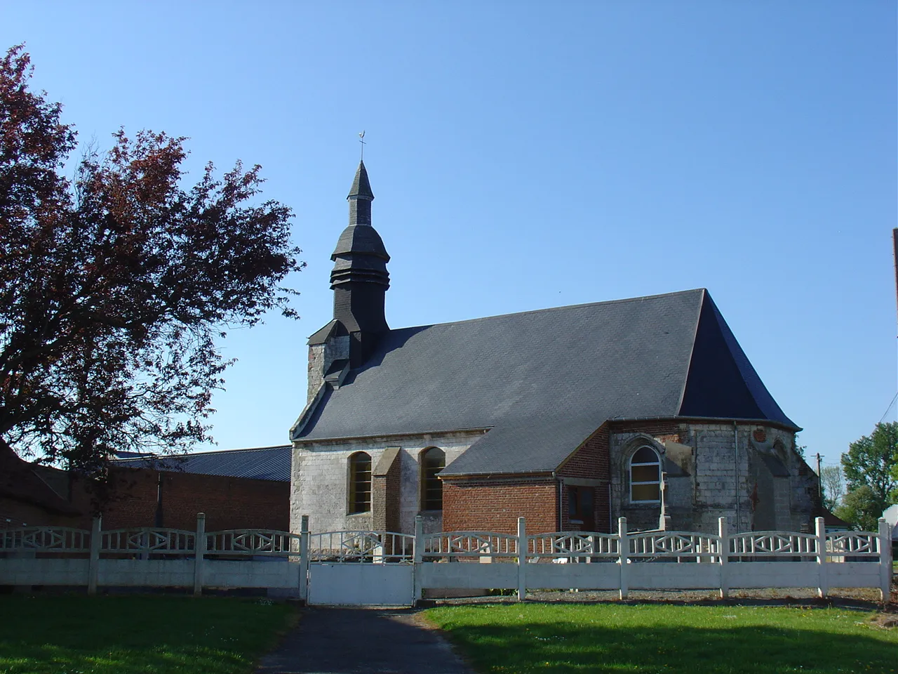 Photo showing: Église d'Ecoivres