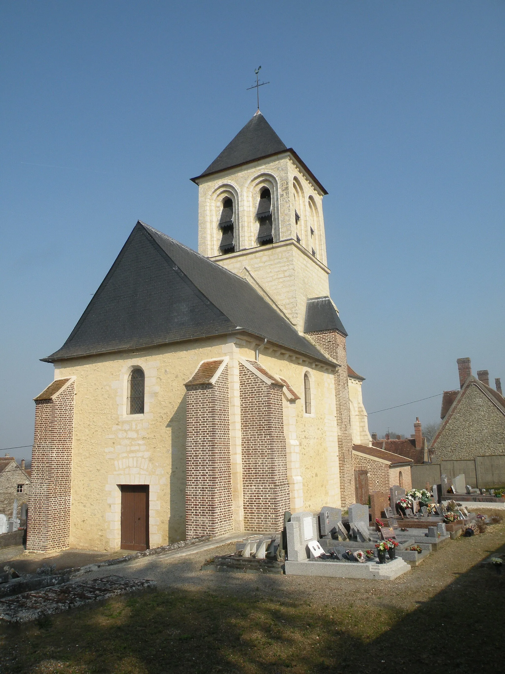 Photo showing: église de Montreuil-sur-Thérain