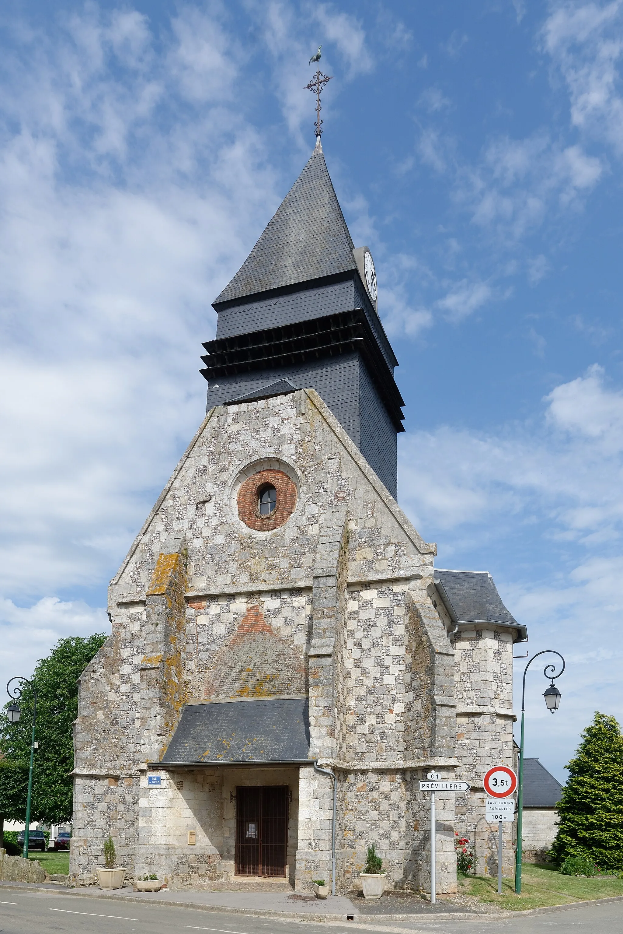 Photo showing: Église Notre-Dame-de-la-Nativité de Gaudechart, dans l'Oise.