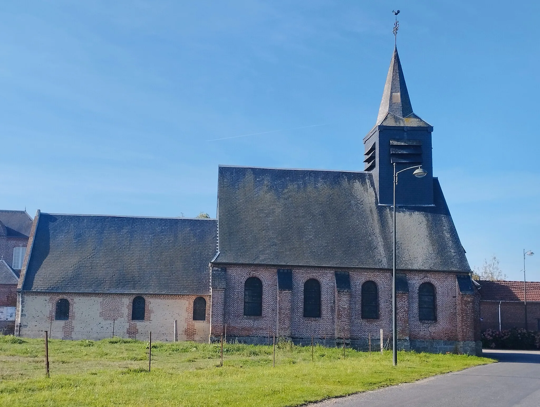 Photo showing: Hautbos : L'église Saint-Jean-Baptiste