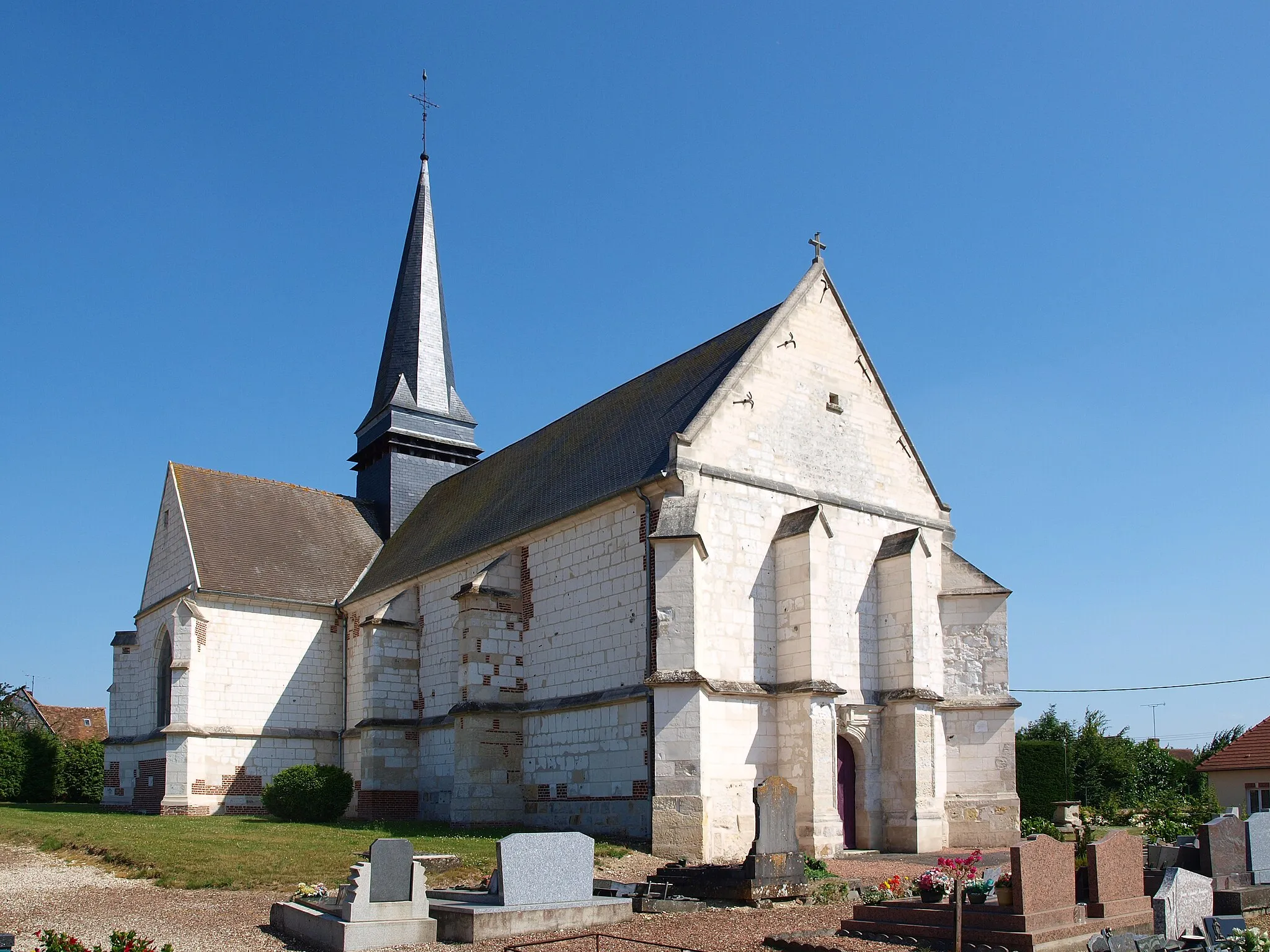 Photo showing: Verderel-lès-Sauqueuse (Oise, France) ; église