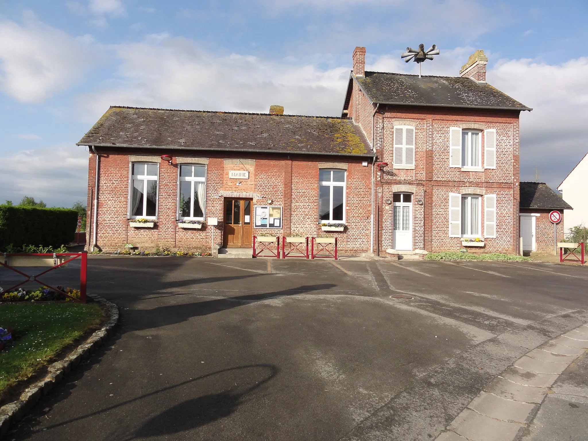 Photo showing: Besny et Loizy (Aisne) mairie