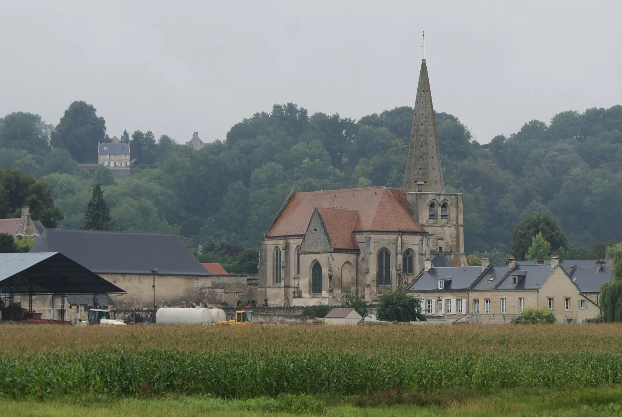 Photo showing: The renaissance church of the village of Bitry (Oise)