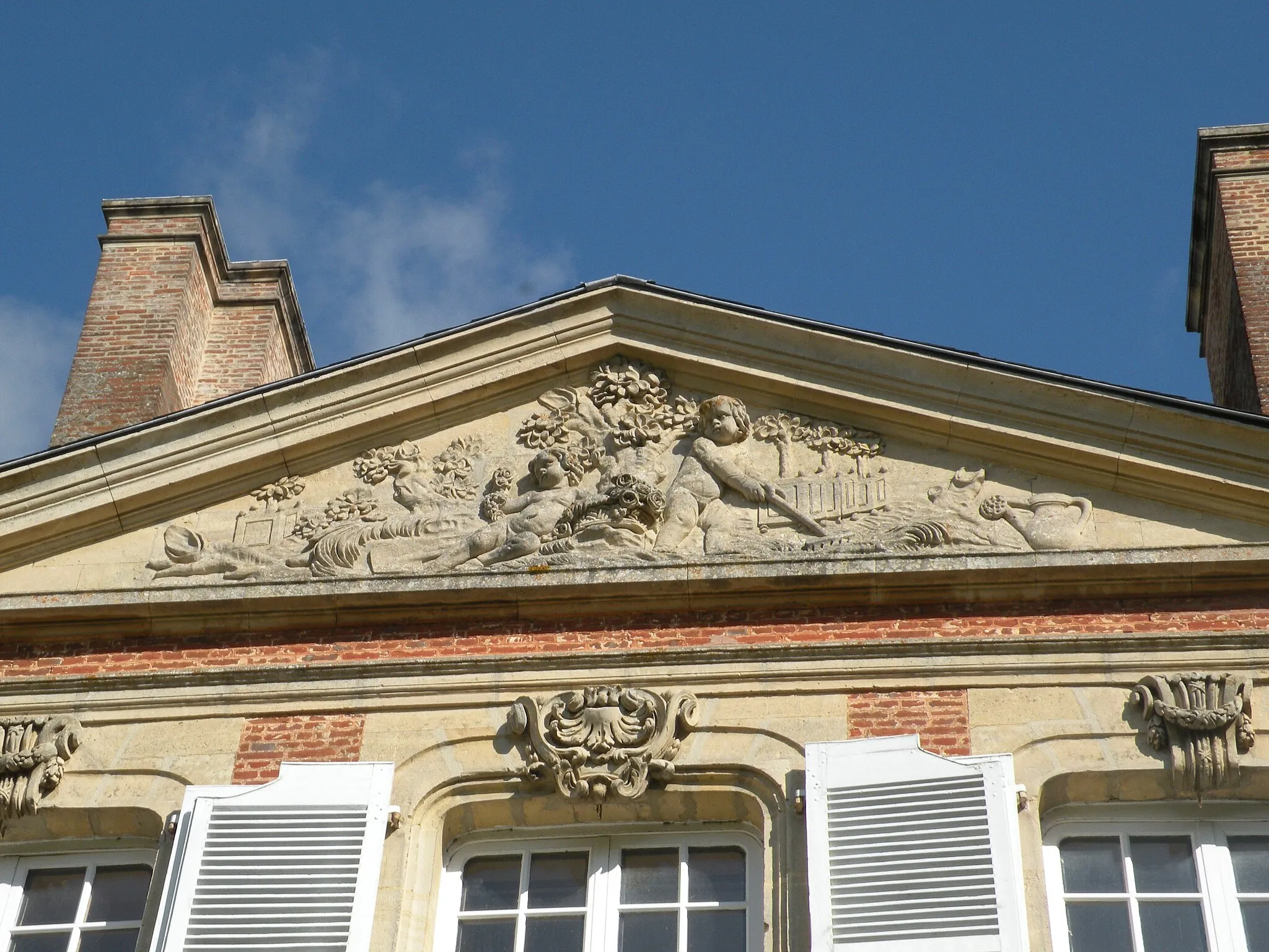 Photo showing: Château de Monceaux de Saint-Omer-en-Chaussée