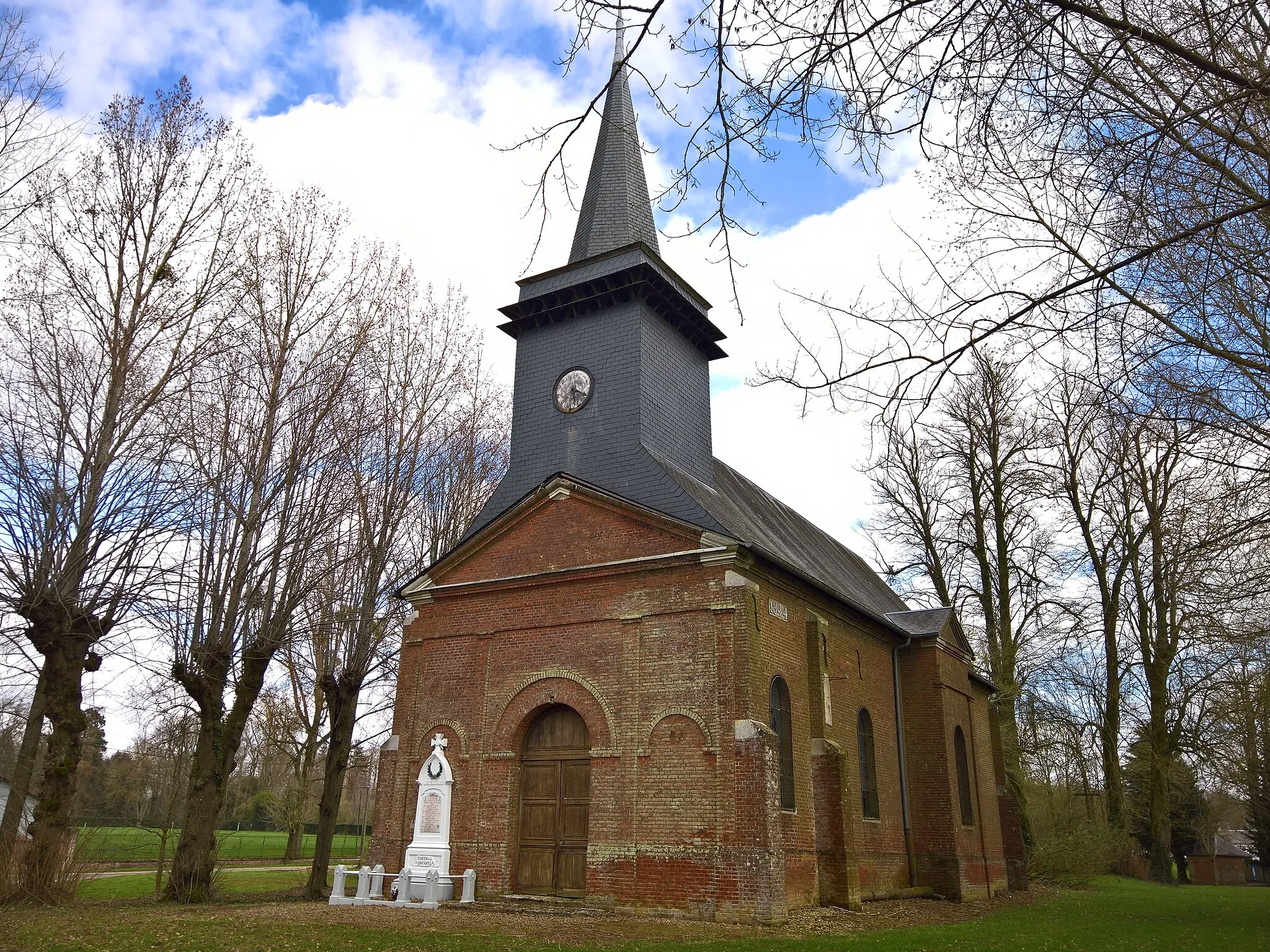 Photo showing: Digeon (hameau de Morvillers-Saint-Saturnin) : La Chapelle Notre-Dame-du-Bon-Pasteur (1844)