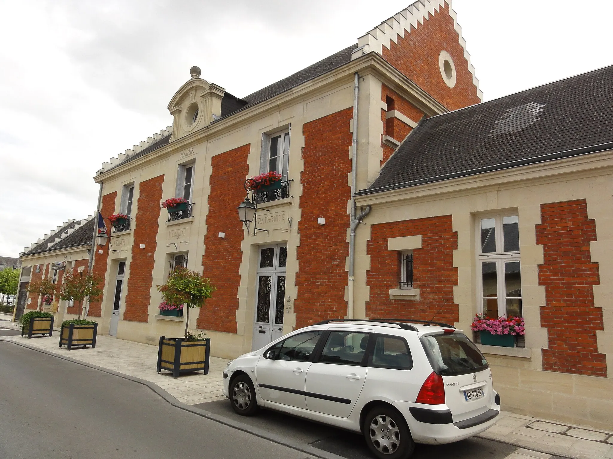 Photo showing: Villeneuve-Saint-Germain (Aisne) mairie