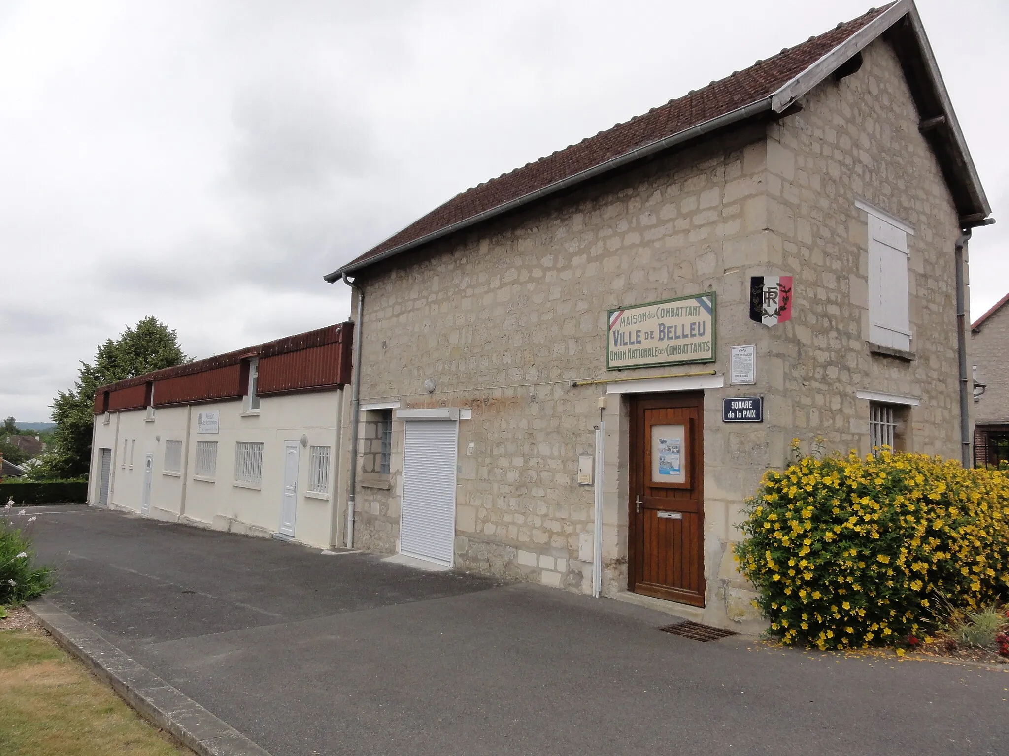 Photo showing: Belleu (Aisne) maison des Associations