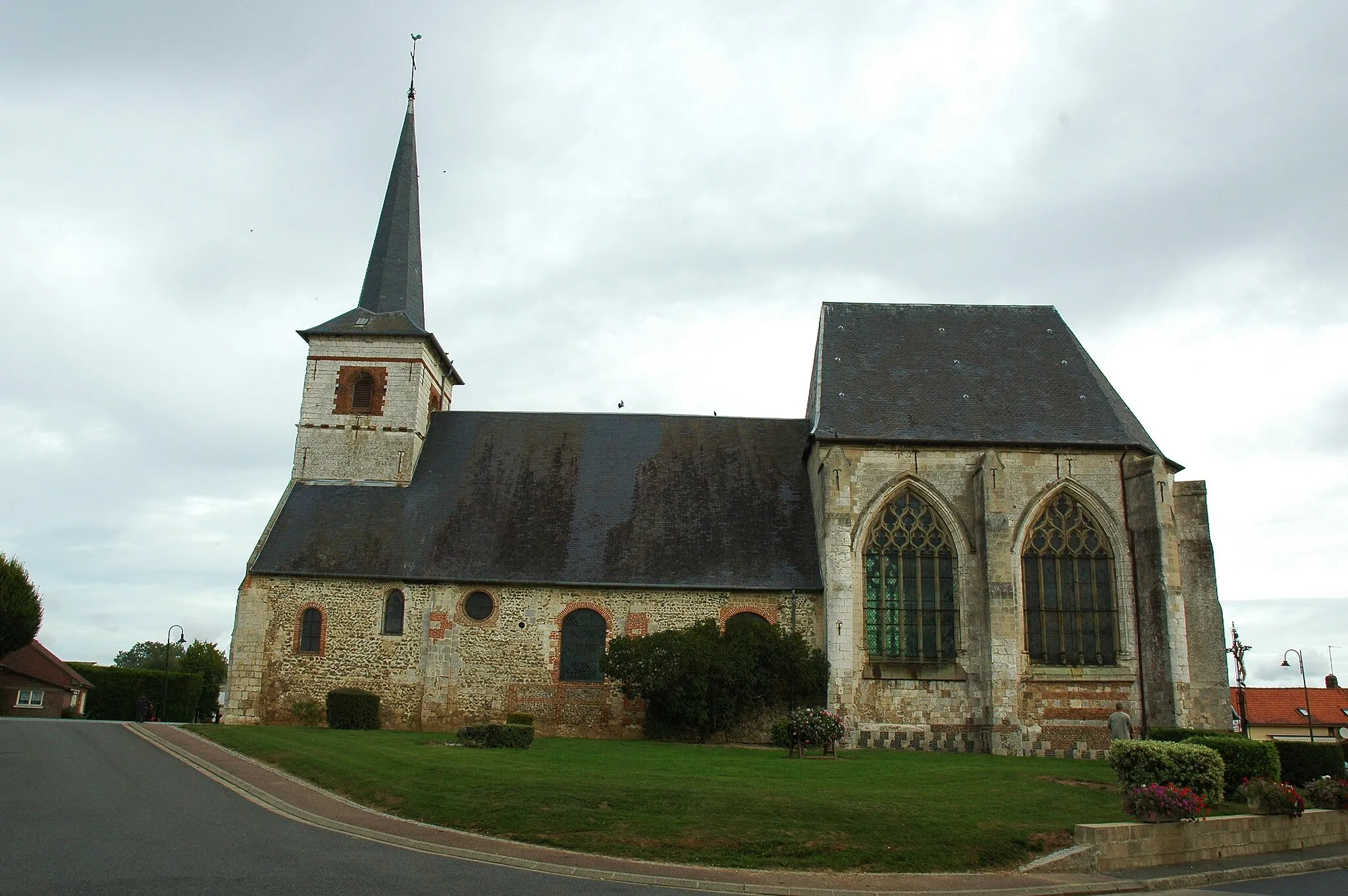 Photo showing: Feuquières-en-Vimeu (Somme, France).

L'église Notre-Dame-de-l'Assomption.